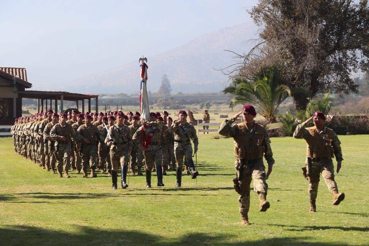Regimiento Granaderos en jornada patrimonial
