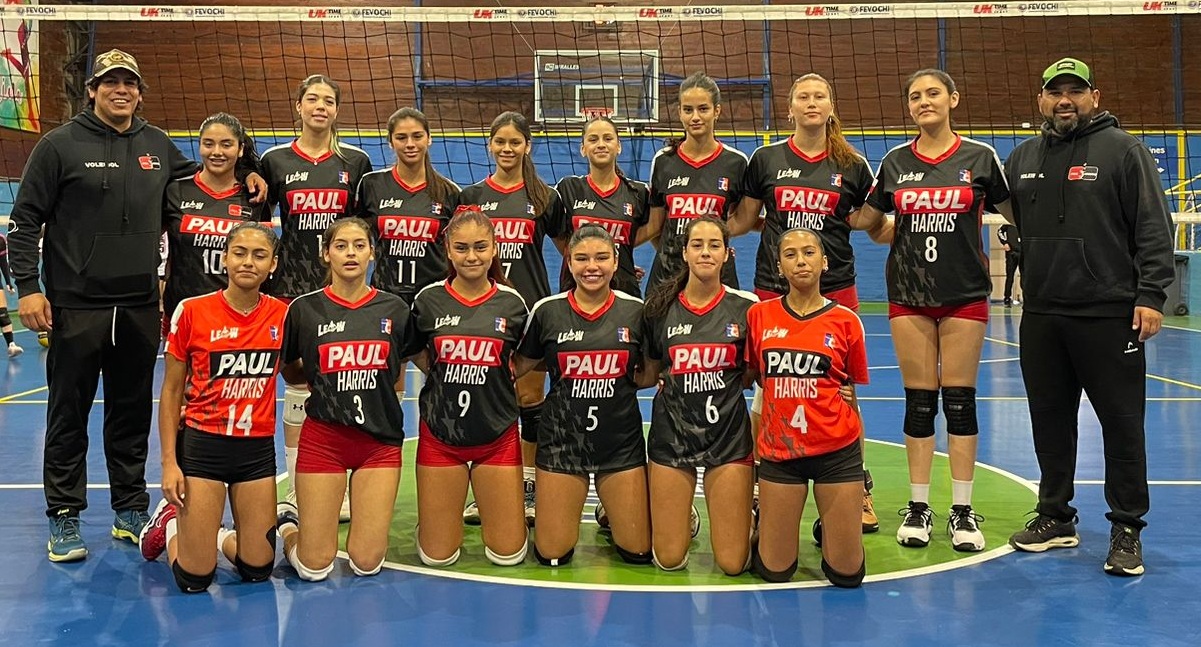 Club Paul Harris disputará la etapa clasificatoria de la Liga Nacional de Menores de Voleibol damas sub 17.