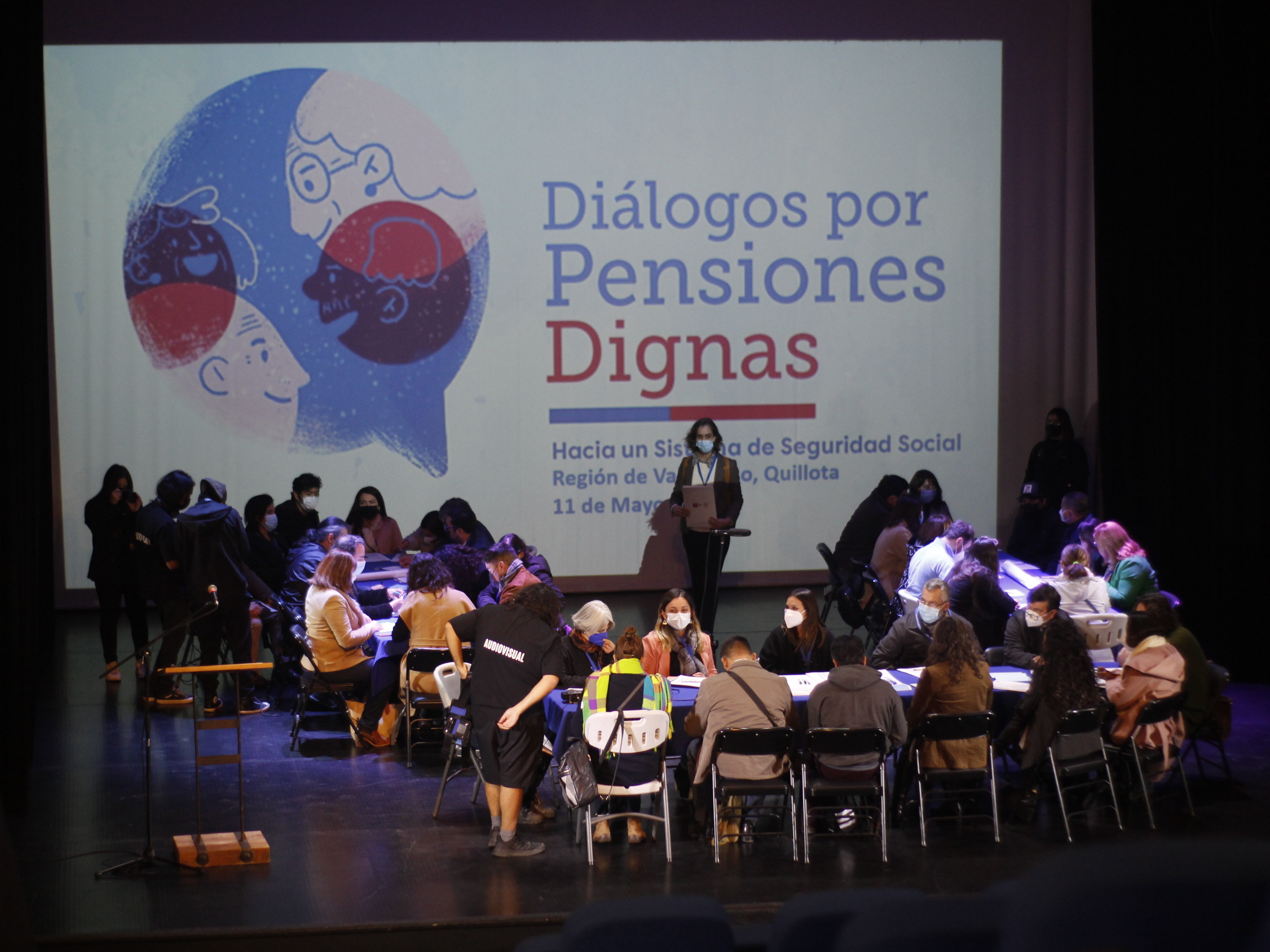 Quillota recibe a representantes regionales de los Diálogos Sociales para la reforma previsional