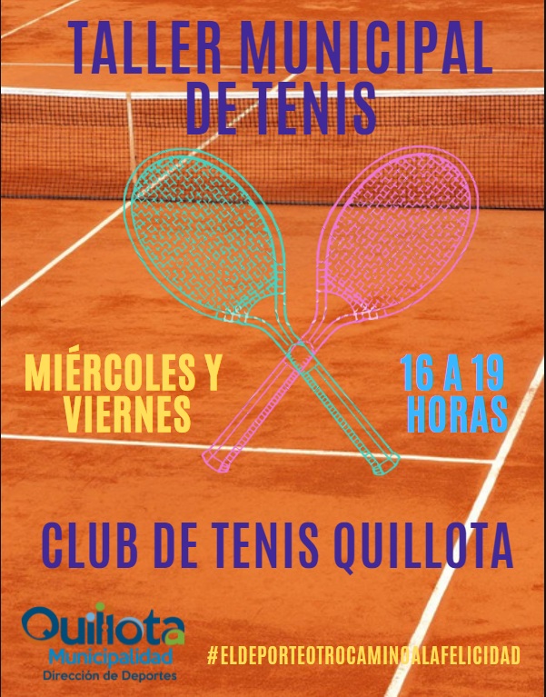 Con tenis, mini voleibol, básquetbol y fútbol se reactivan talleres deportivos presenciales en Quillota.