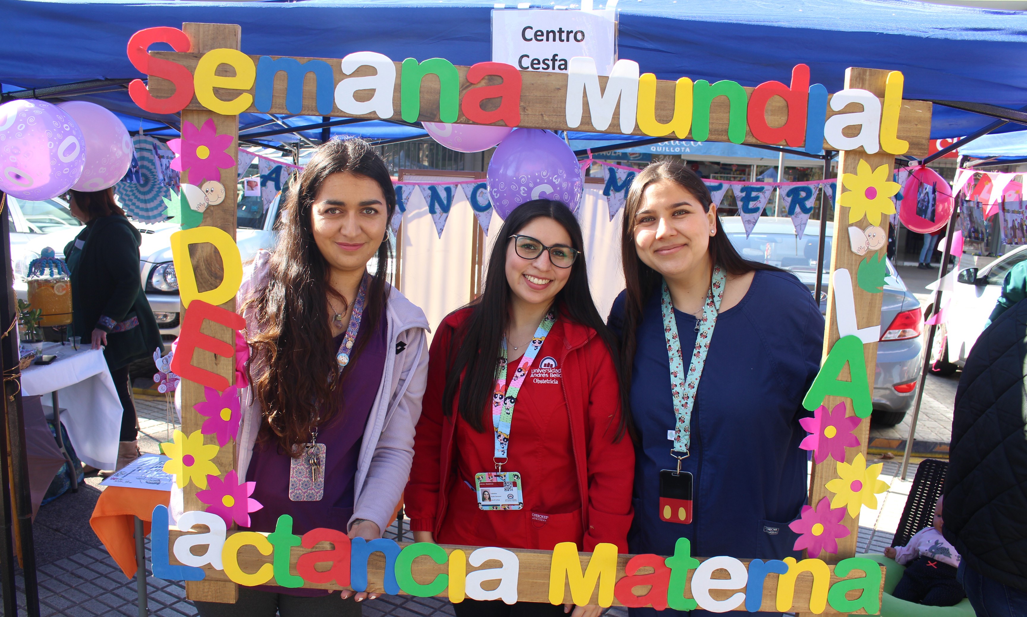 Con una feria, pasacalles y batucada Quillota conmemoró la semana de la Lactancia Materna