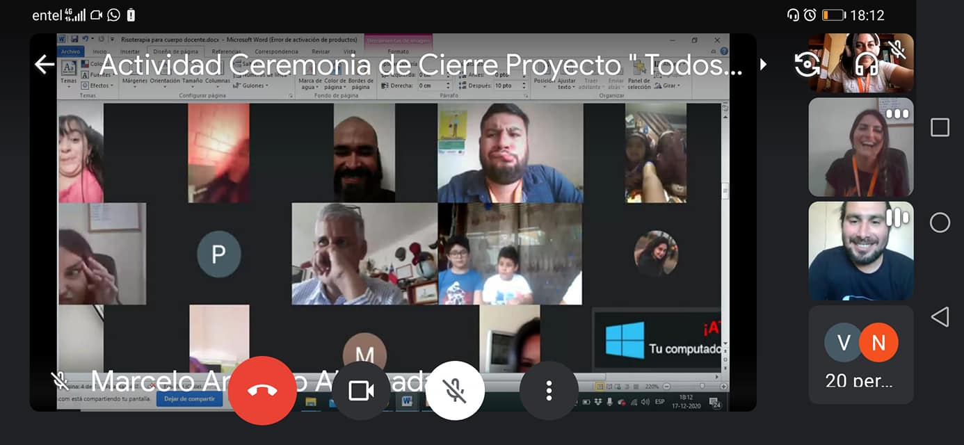 Con encuentro virtual familiar Oficina de Seguridad Pública realizó cierre de sus talleres psicosociales