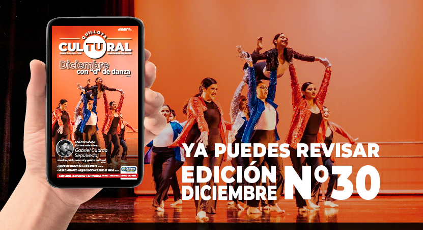 Ya se encuentra disponible nueva edición de “Quillota Cultural”: Diciembre con 
