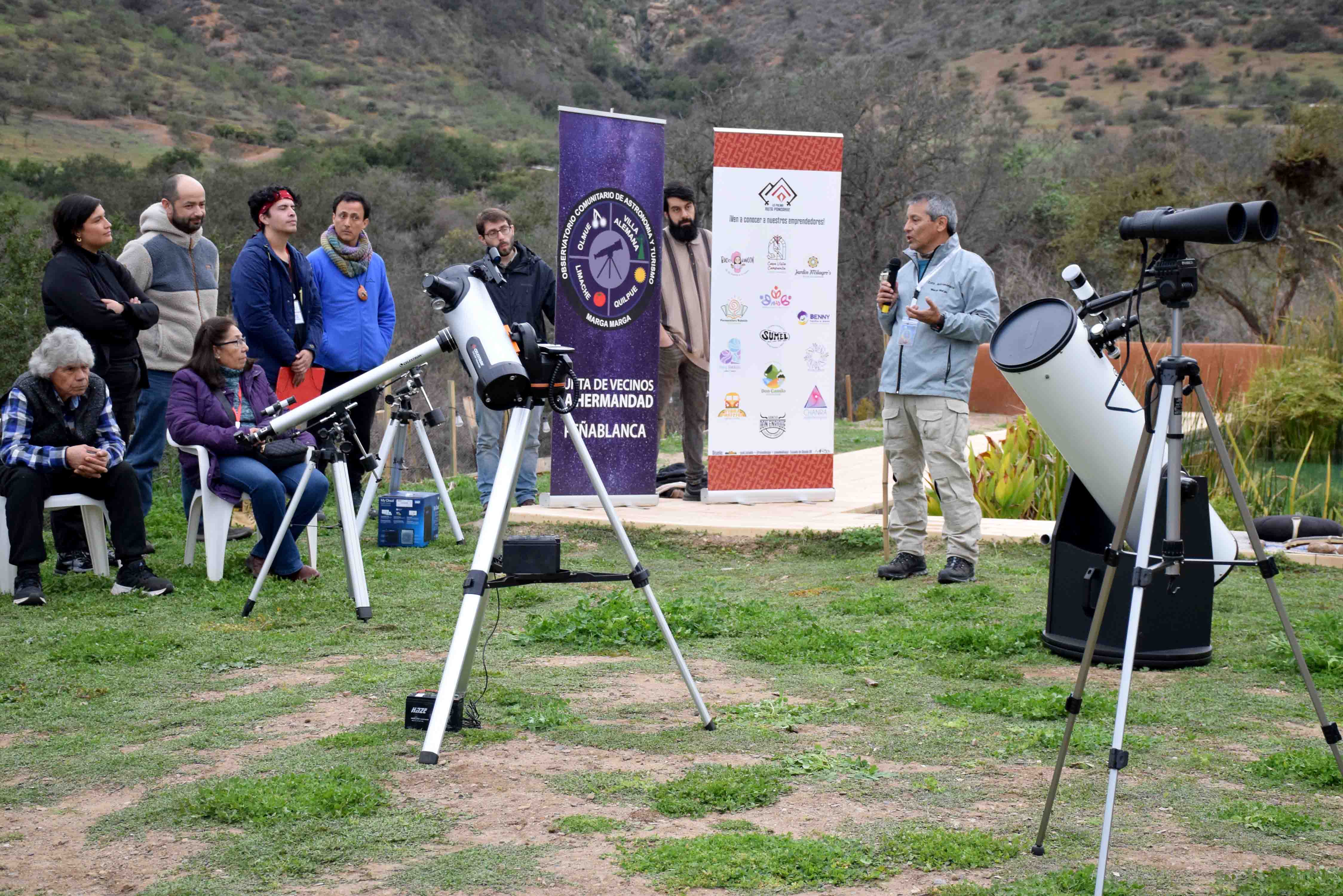 Astroponcahue, una tarde de astronomía y sonidos ancestrales