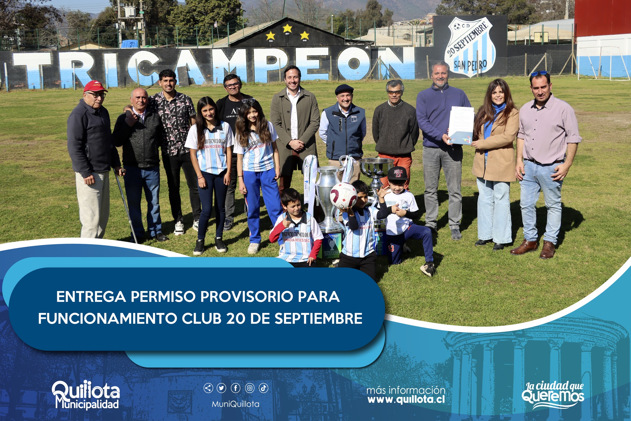 Municipio de Quillota ratifica compromiso de potenciar institucionalmente el fútbol agrícola de la comuna.