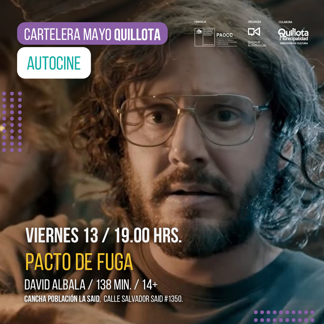 Con la película “Pacto de fuga” comienza ciclo de autocine en el sector de la Said