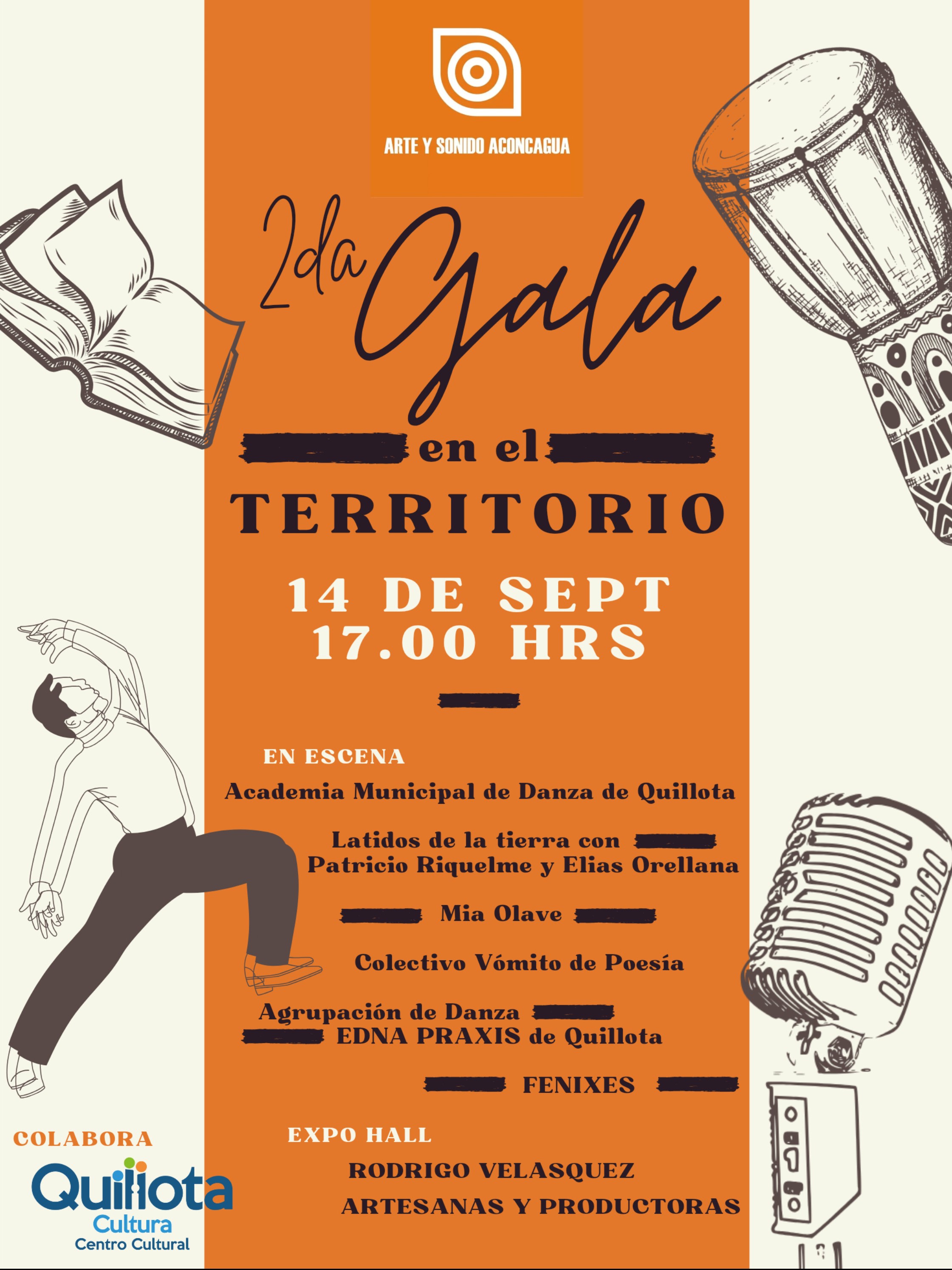 “2° Gala en el Territorio” tendrá lugar este sábado en el Centro Cultural