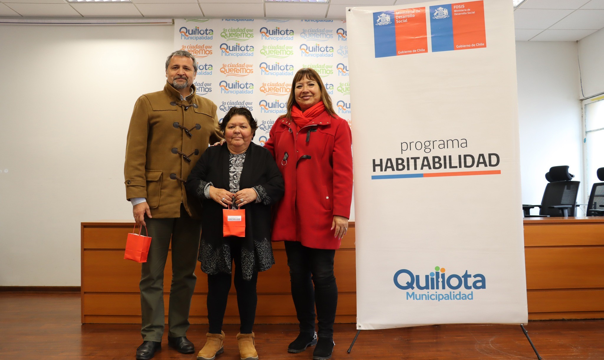 18 familias de Quillota pudieron mejorar sus viviendas con el Programa Habitabilidad