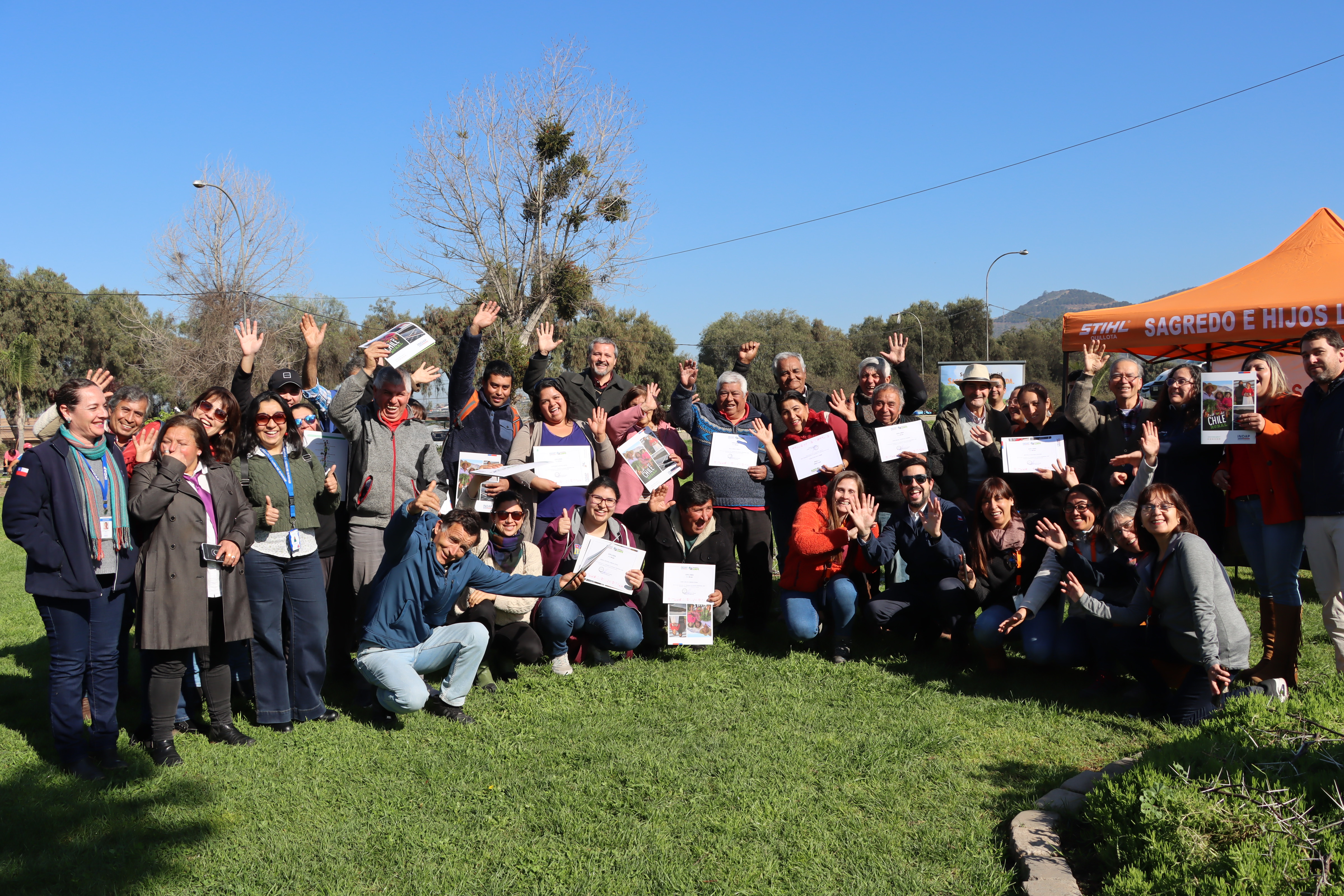 21 Agricultores de Quillota fueron beneficiados con proyectos de INDAP