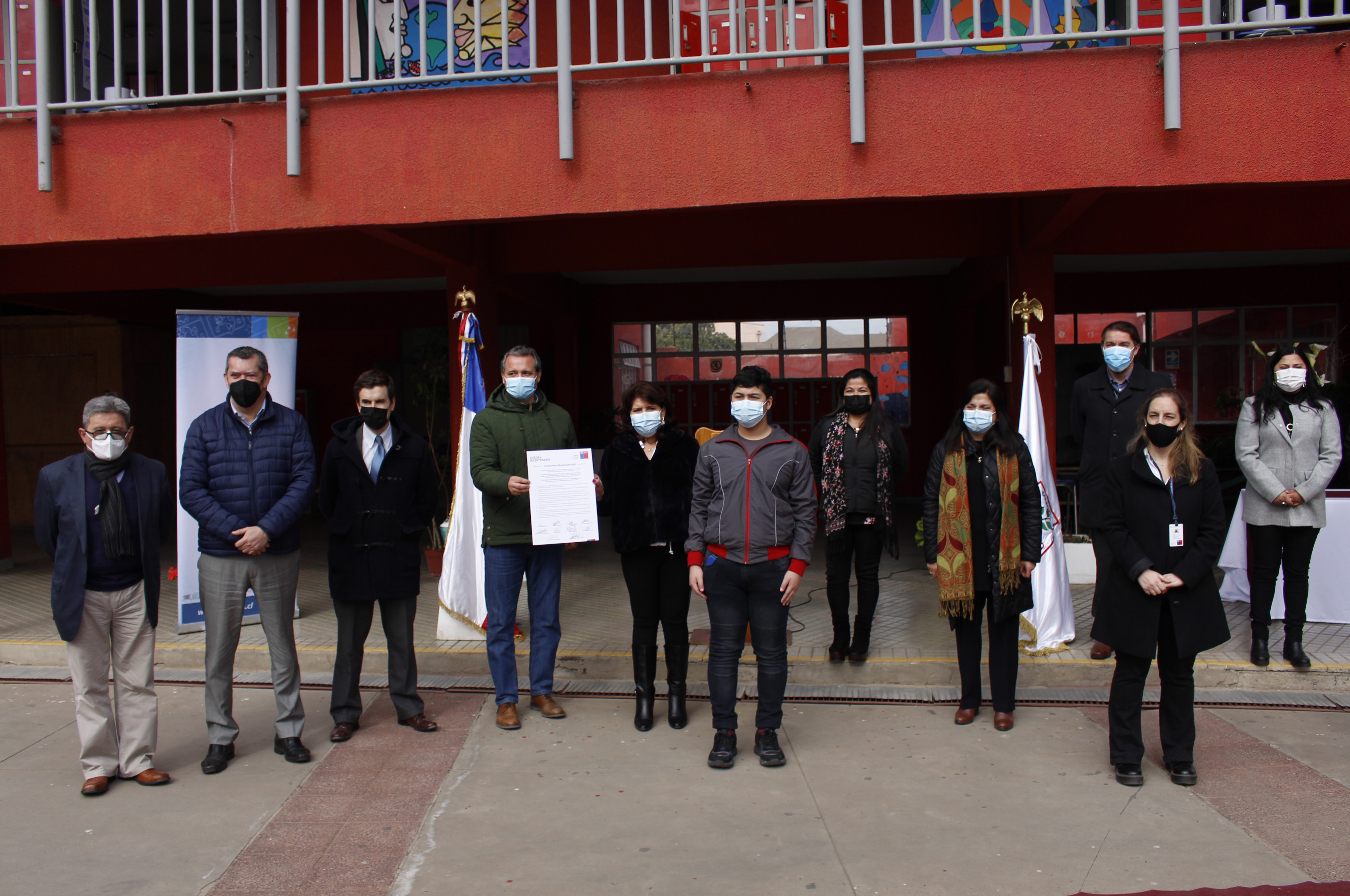 Colegio Arauco se convierte en el primer Liceo Bicentenario de la comuna