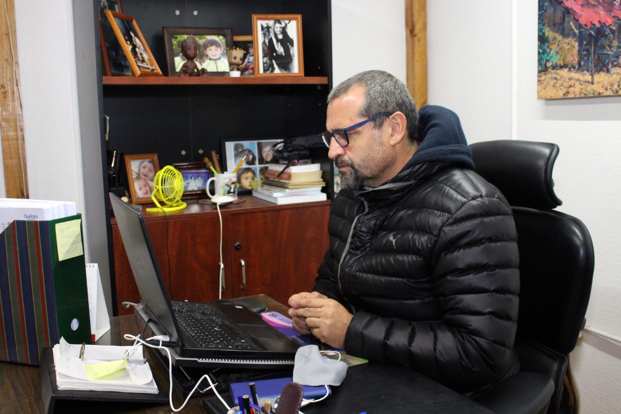 Nuevas medidas en salud y prevención implementó el alcalde (s) Oscar Calderón al asumir sus funciones