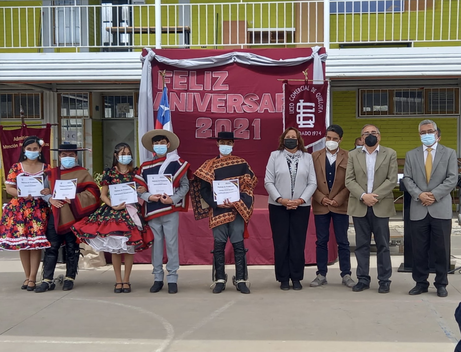 Liceo Comercial de Quillota celebra 47 años al servicio de la educación y la formación de profesionales