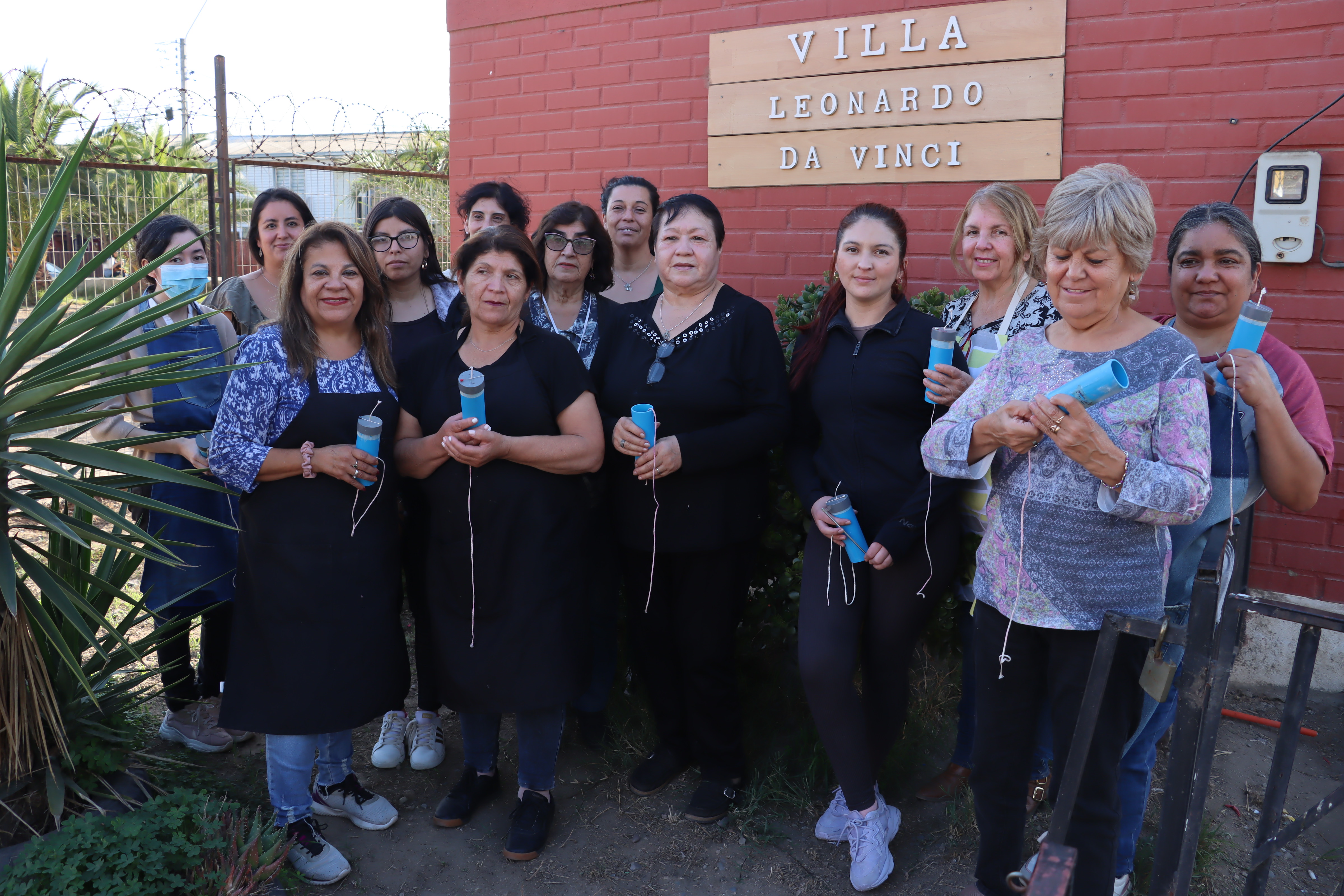 Novedoso Taller de Velas busca incentivar la participación de los vecinos en la Villa Leonardo Da Vinci