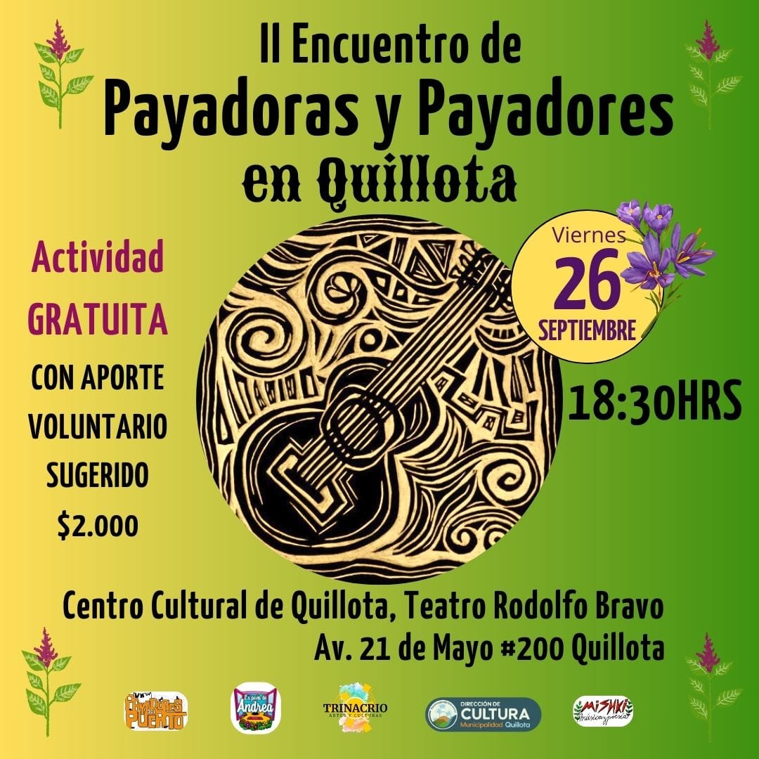 Segunda versión del Encuentro de Payadoras y Payadores se realizará este viernes
