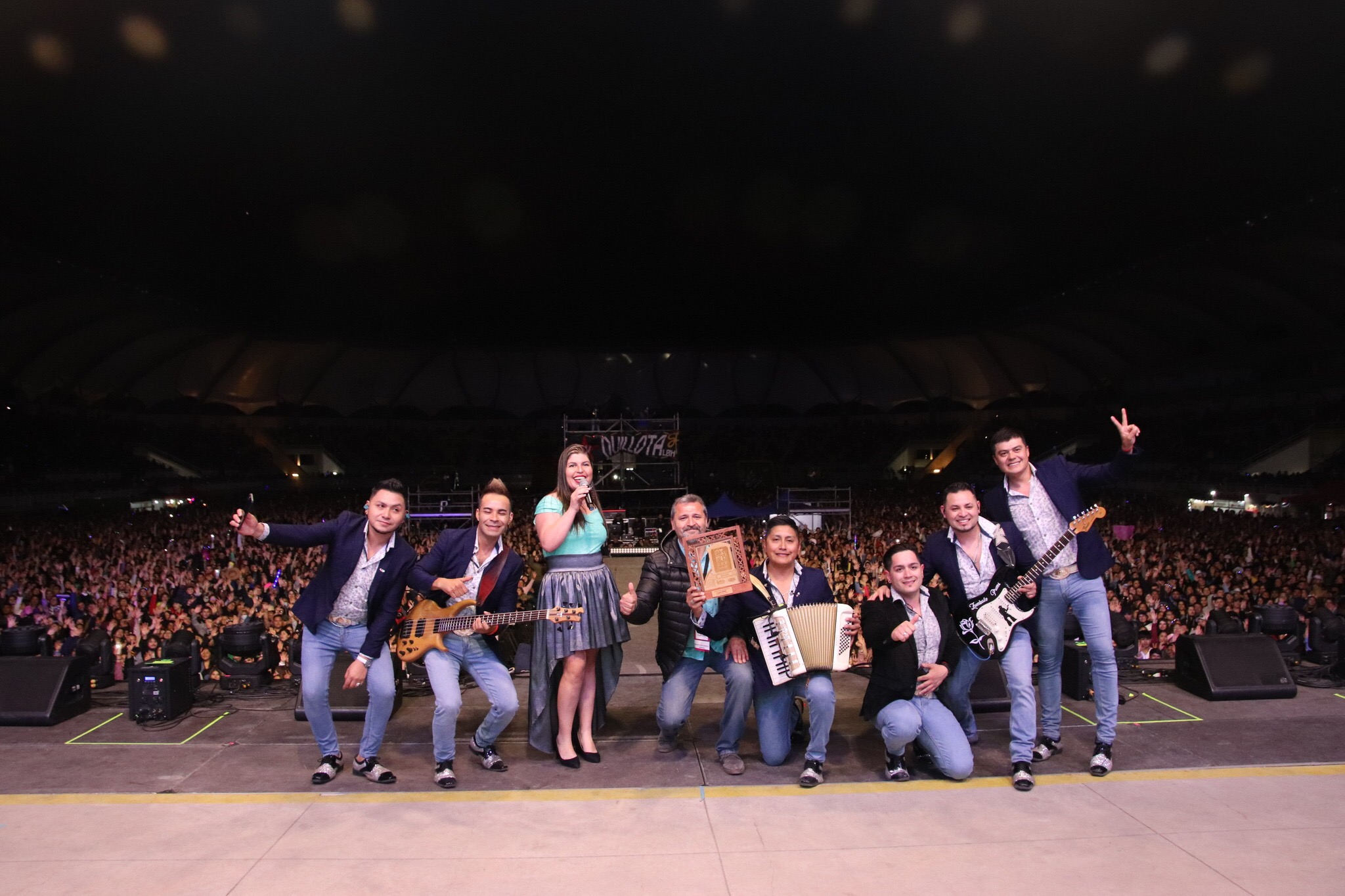 Récord: Zúmbale Primo y Santaferia repletaron con 25 mil personas la Expo Quillota