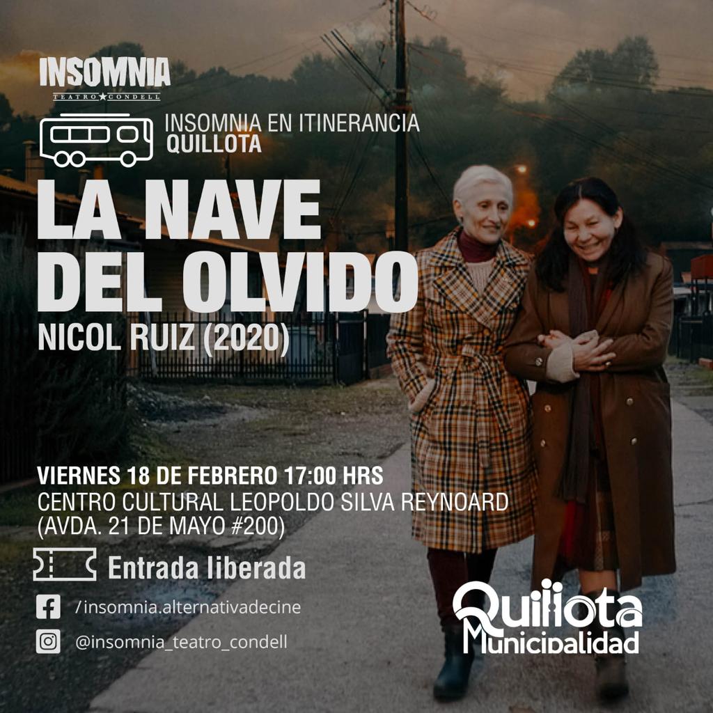 INSOMNIA: Teatro Condell realiza Itinerancia de “La nave del olvido” en Centro Cultural de Quillota