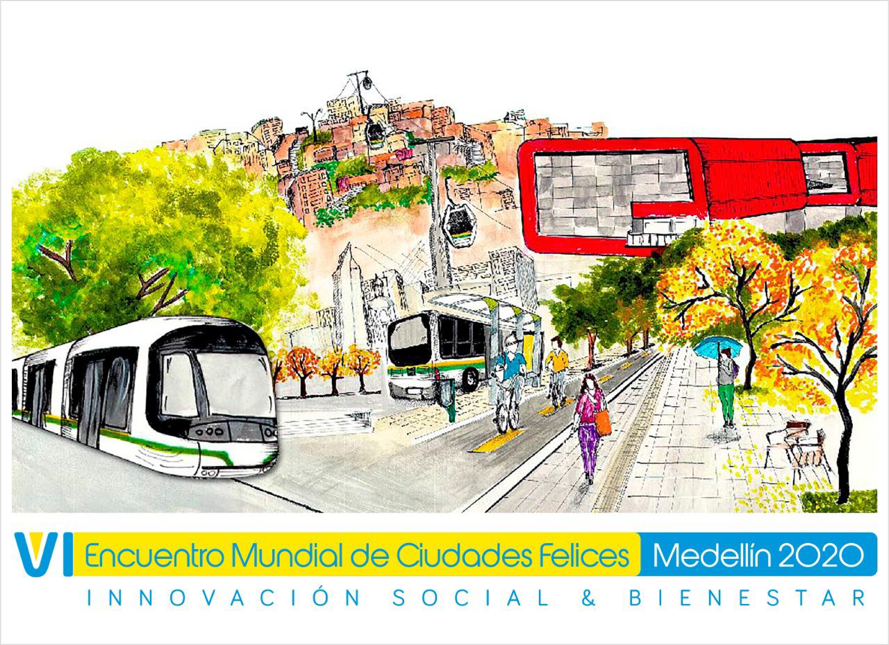 Encuentro de Ciudades por la Felicidad de Quillota se hará en Medellín el 2020 y será mundial