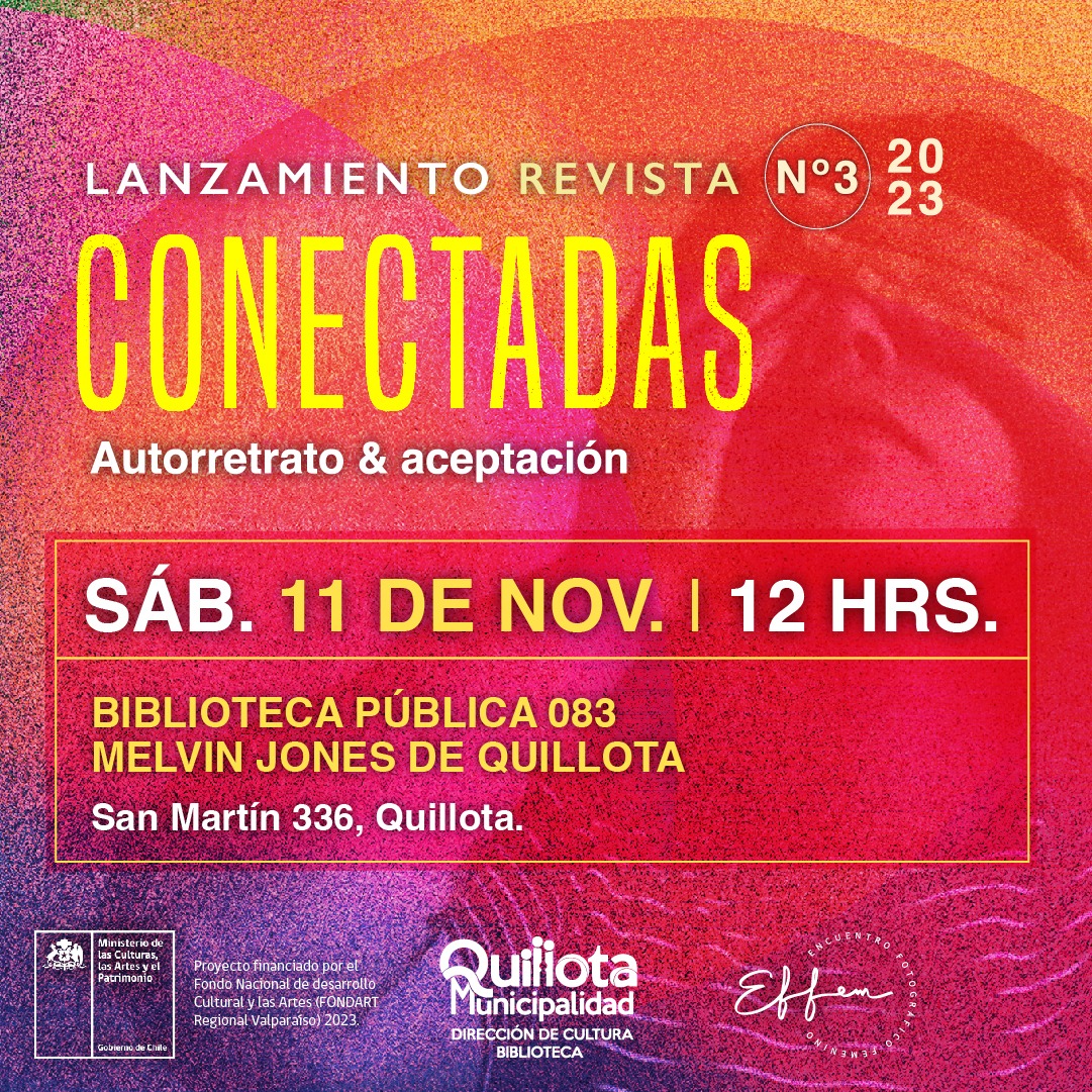 Lanzamiento de nueva versión de la revista “Conectadas” se realizará en la Biblioteca Municipal