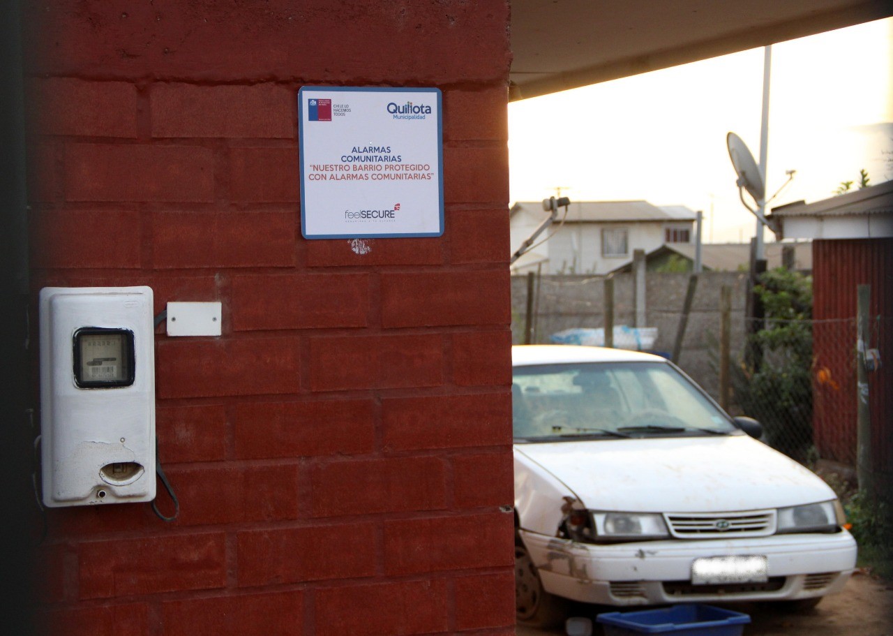 Municipio inauguró 1.391 nuevas alarmas comunitarias en 12 sectores urbanos y rurales de Quillota