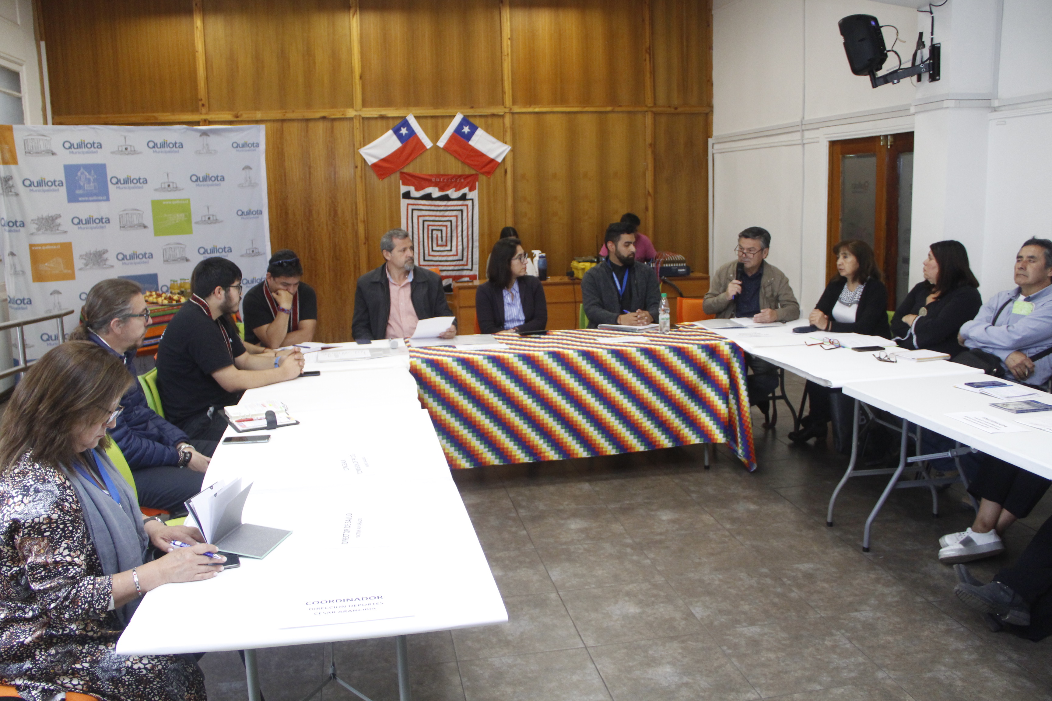 El Municipio y las Asociaciones de Pueblos Originarios de Quillota formaron la primera Mesa Indígena Comunal