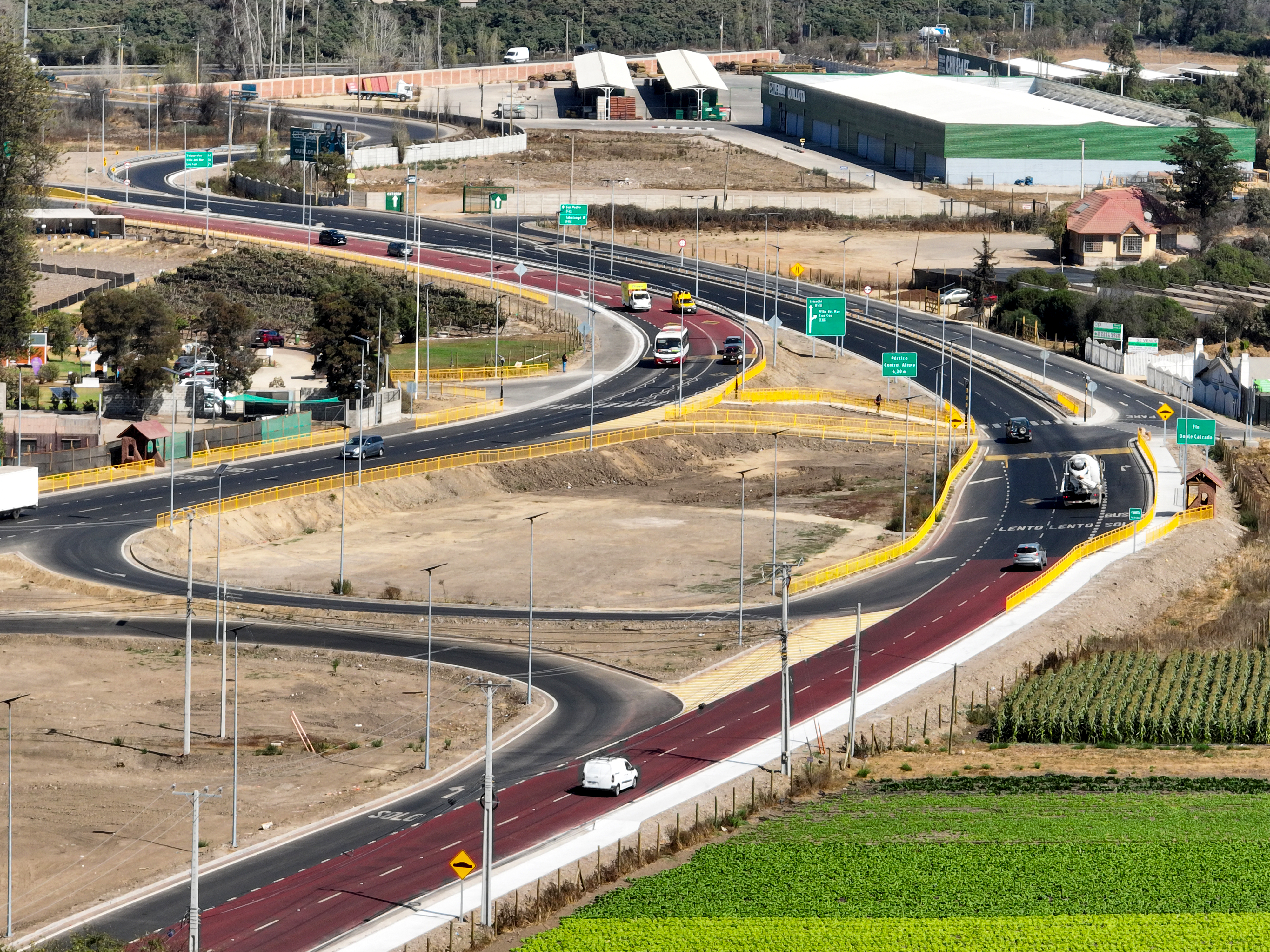 Se inauguró obra vial Ruta 62 y se proyecta la continuidad del proyecto hasta Limache
