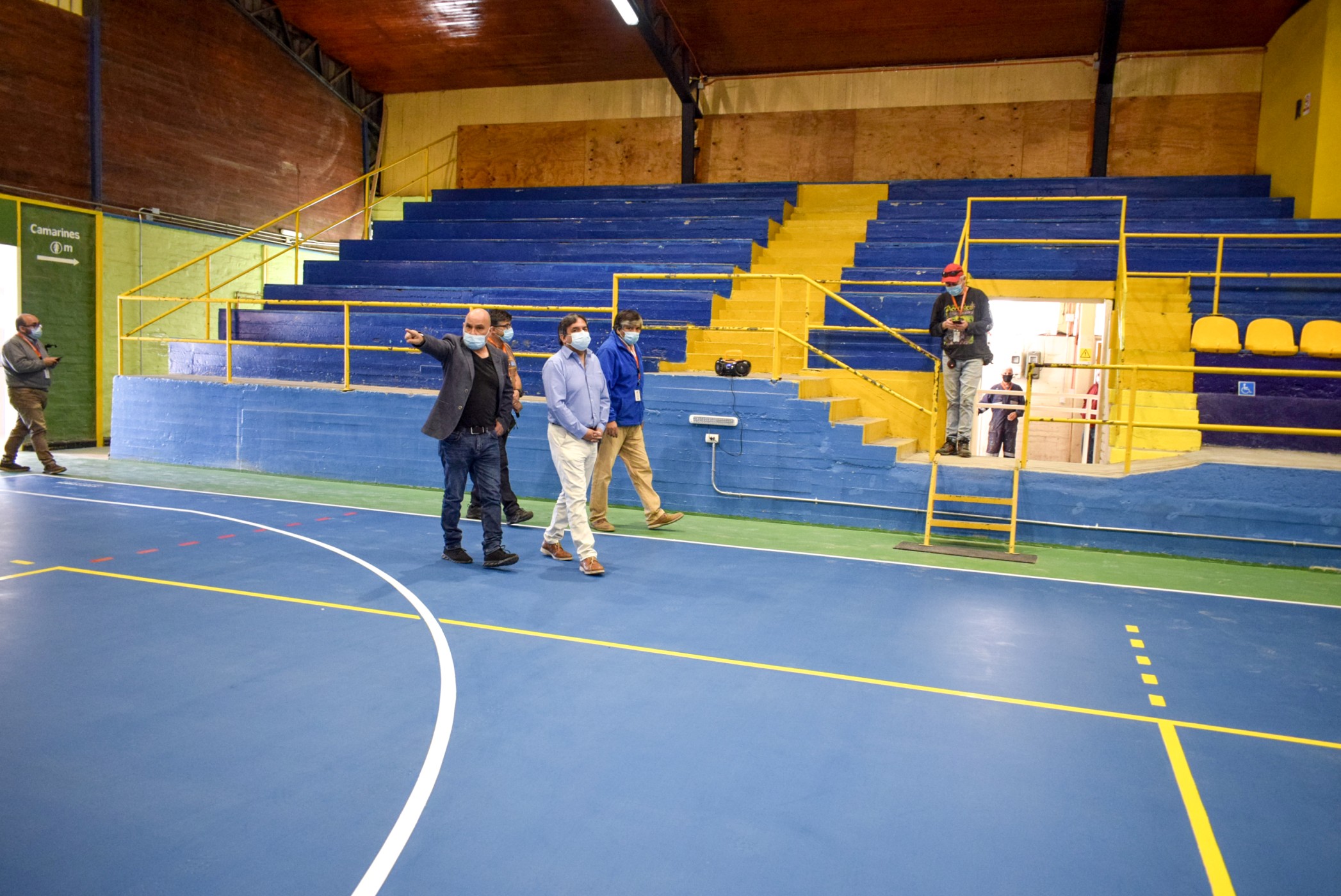 En Quillota se potencia el deporte con importantes proyectos en mejoramiento de infraestructura.