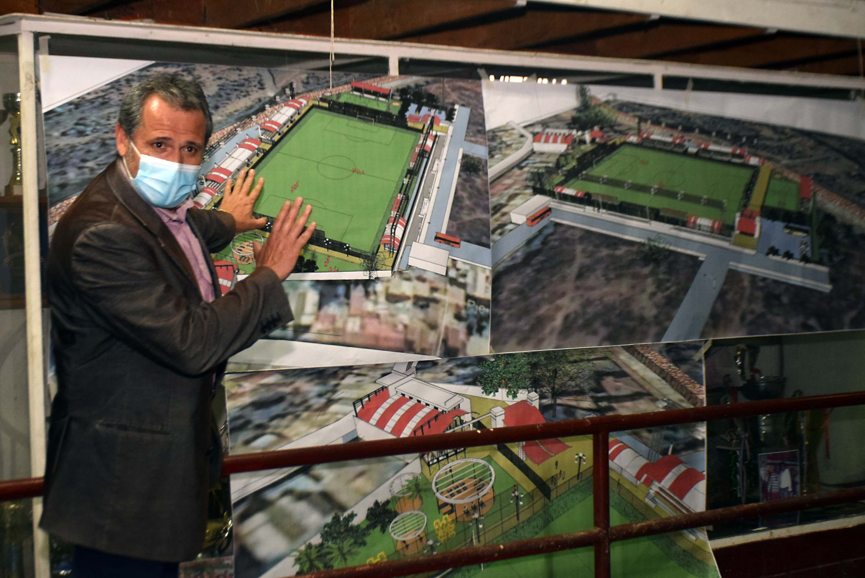Municipalidad de Quillota y Club Dínamo trabajarán juntos para contar con un nuevo estadio.