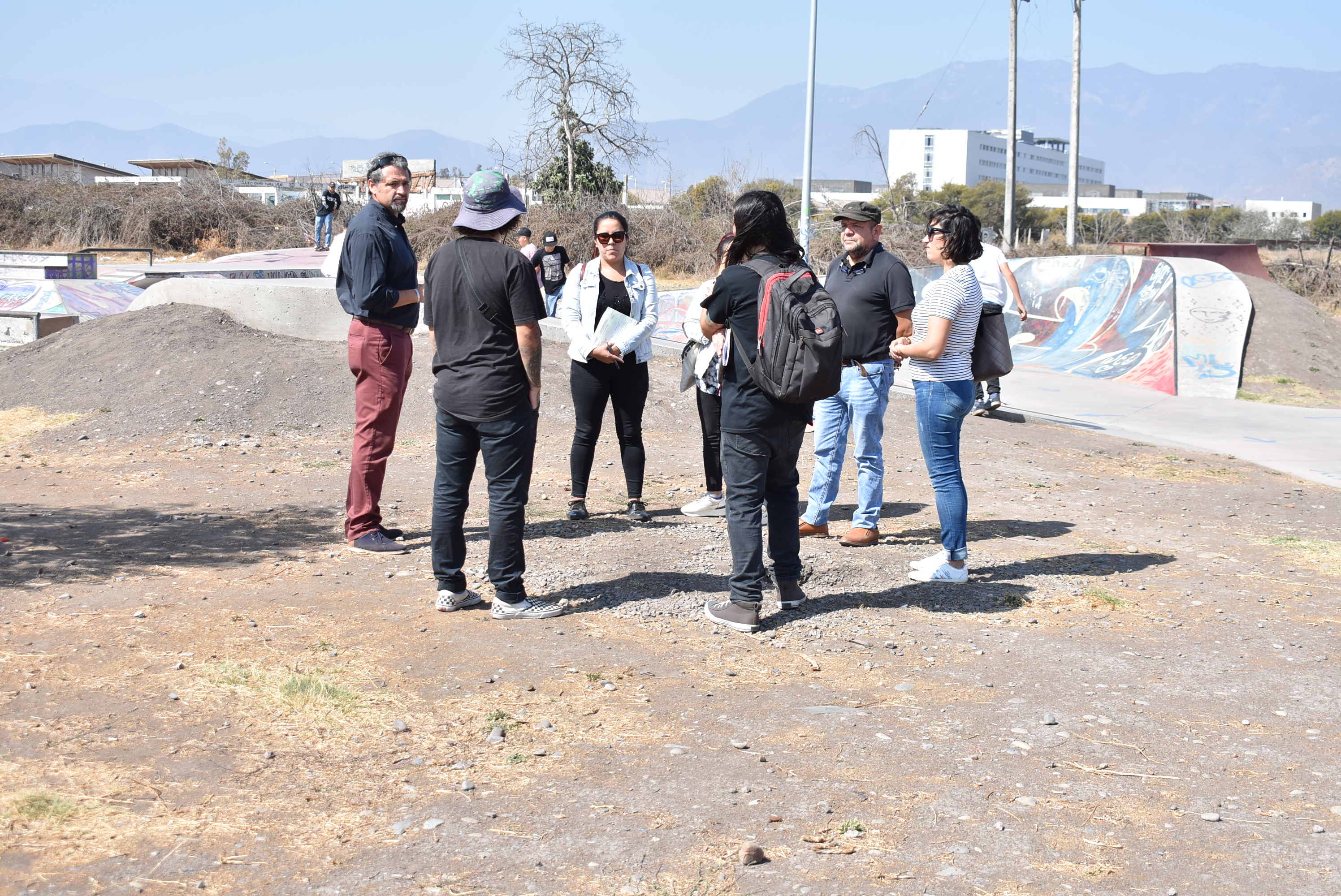 Municipio y jóvenes retoman trabajo colaborativo para mantener el Skatepark de la Villa El Sendero