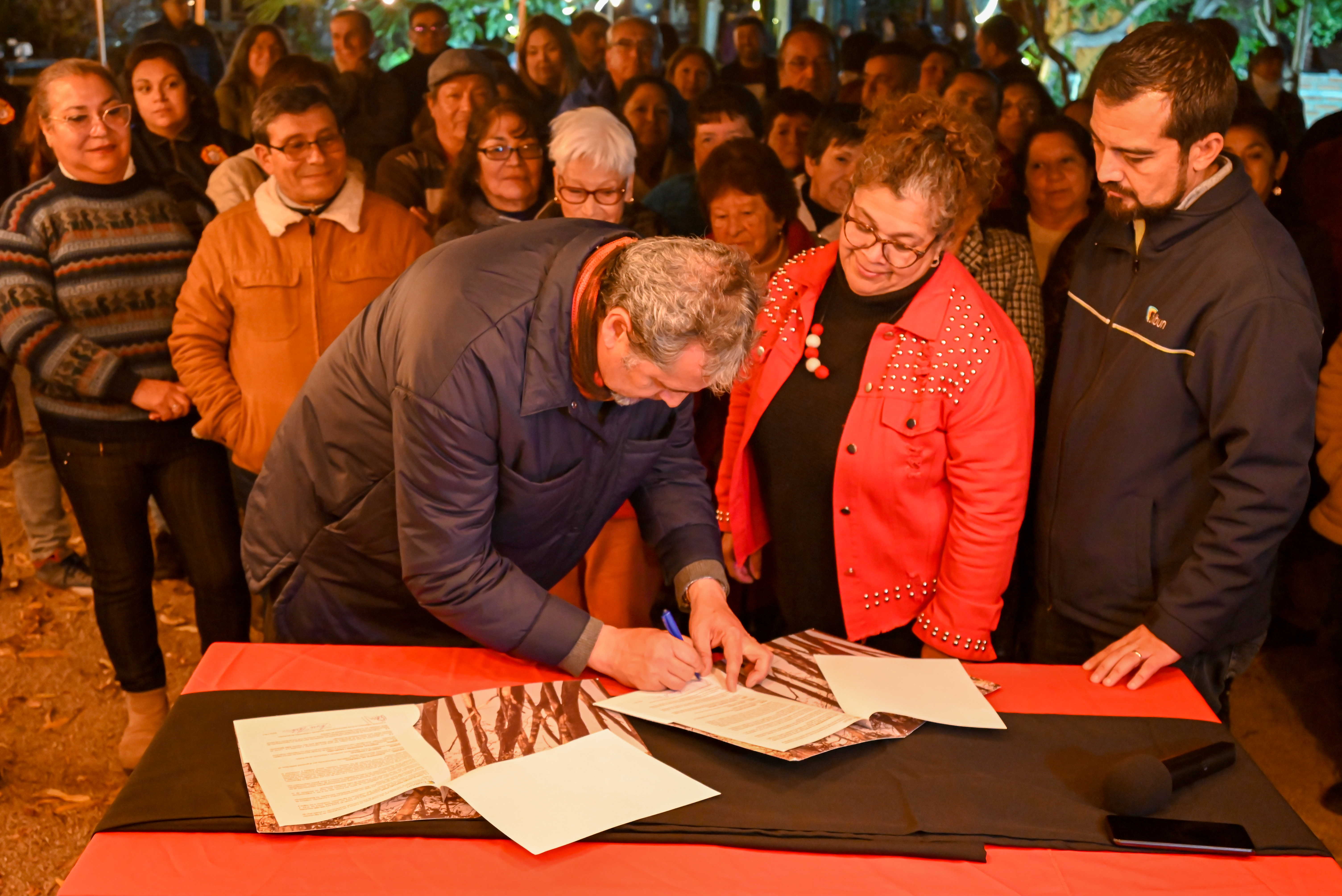 Se firma acuerdo para ampliar Gestión de Mesa Social San Pedro-Colbún