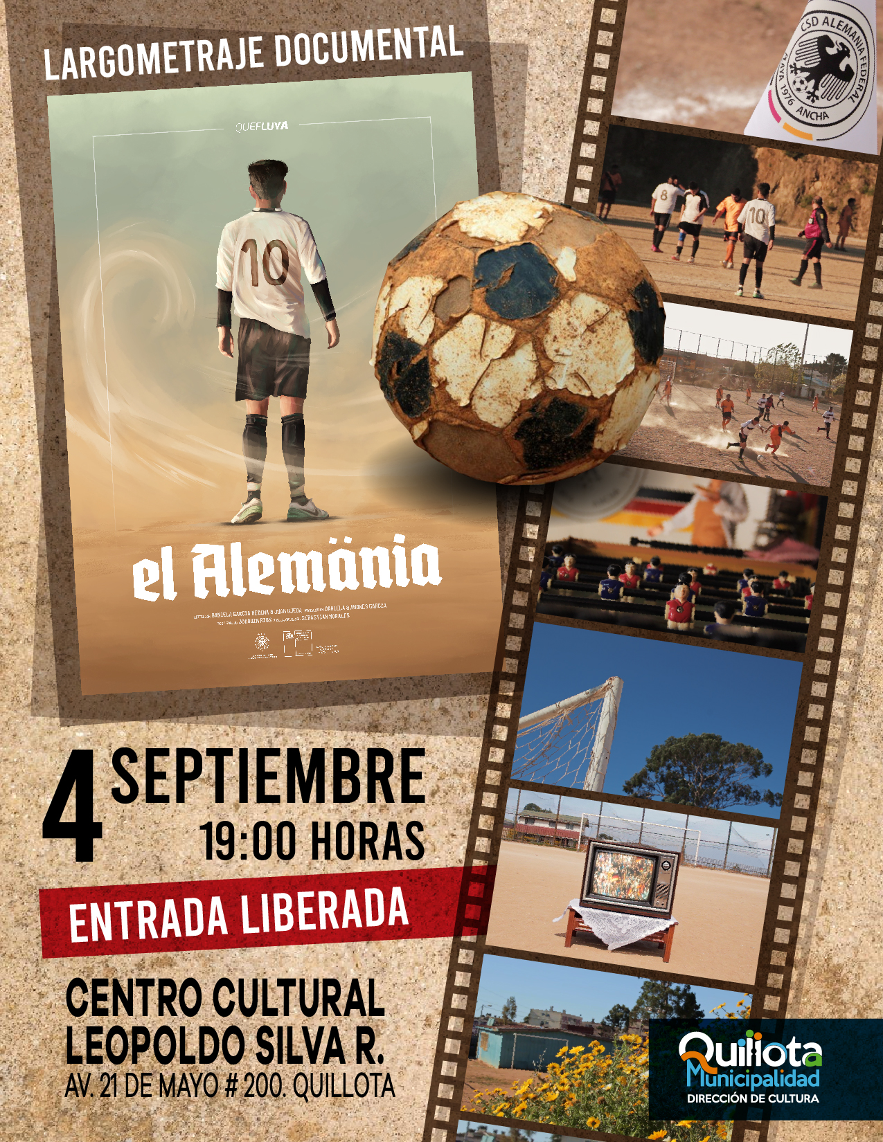 Documental que exhibe la historia del club deportivo 