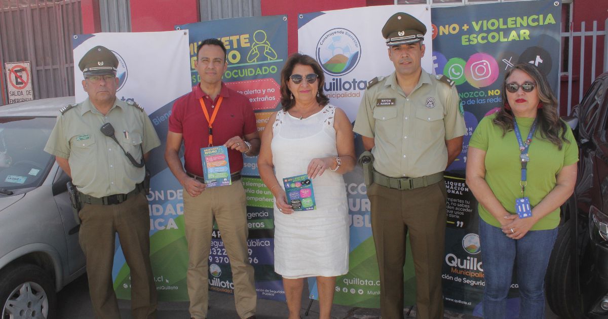 Campaña Muévete Seguro dio inicio al año escolar 2025 en colegios de la comuna