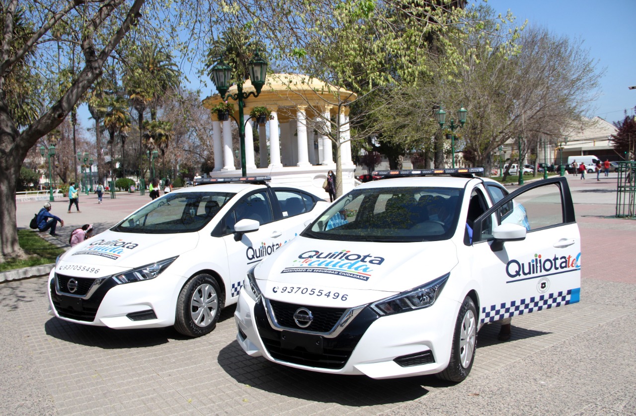 Municipalidad de Quillota presentó sus dos primeros vehículos de vigilancia y monitoreo