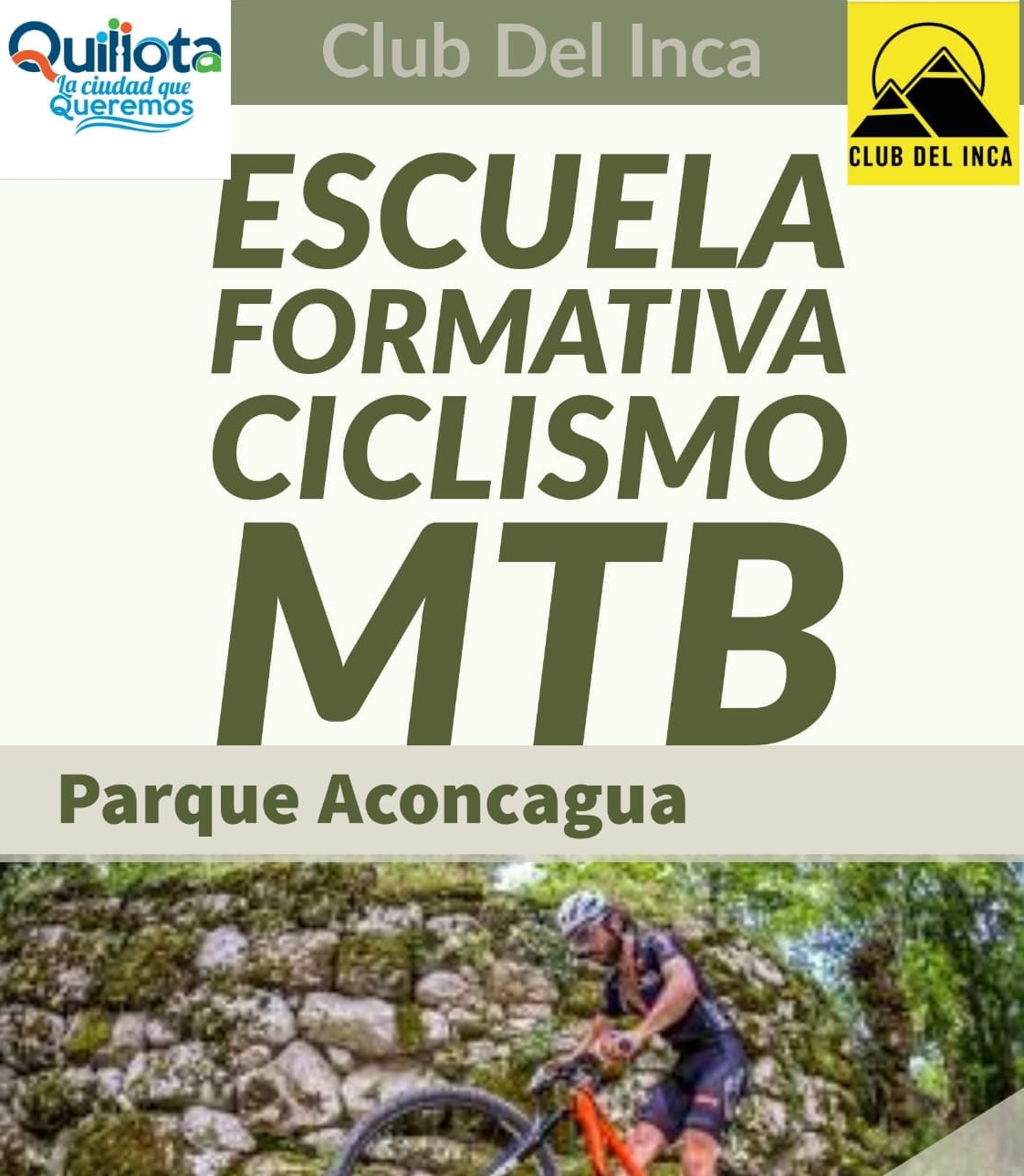 Club Del Inca y Municipalidad de Quillota fortalecen alianza estratégica con escuela formativa de MTB.