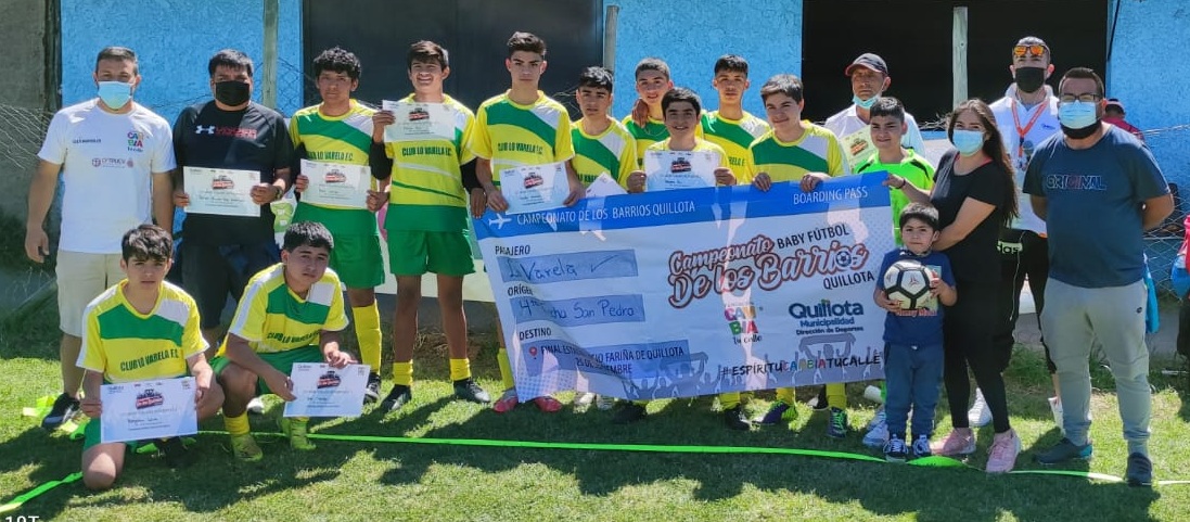 Club Agrícola Lo Varela se impuso en Torneo Baby Fútbol de Los Barrios 2021 de San Pedro.