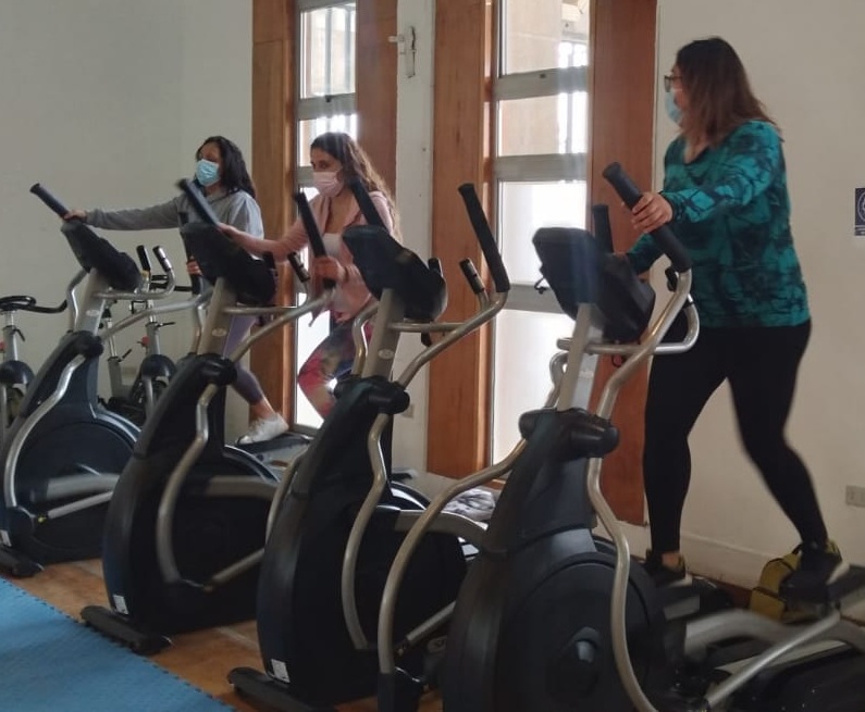 Regresó la actividad en el Centro de Acondicionamiento Físico para la Salud de Quillota.