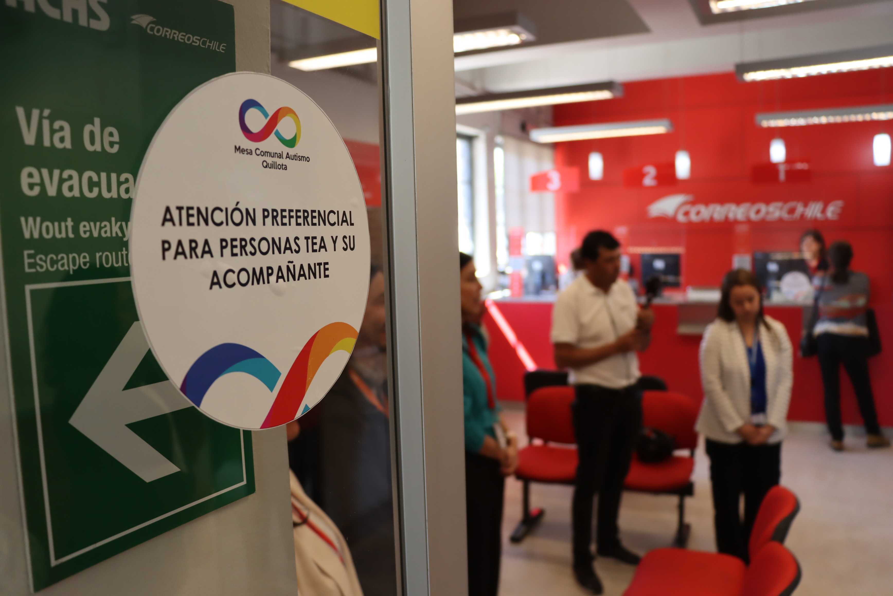 CorreosChile entregará atención preferencial a personas con Credencial TEA