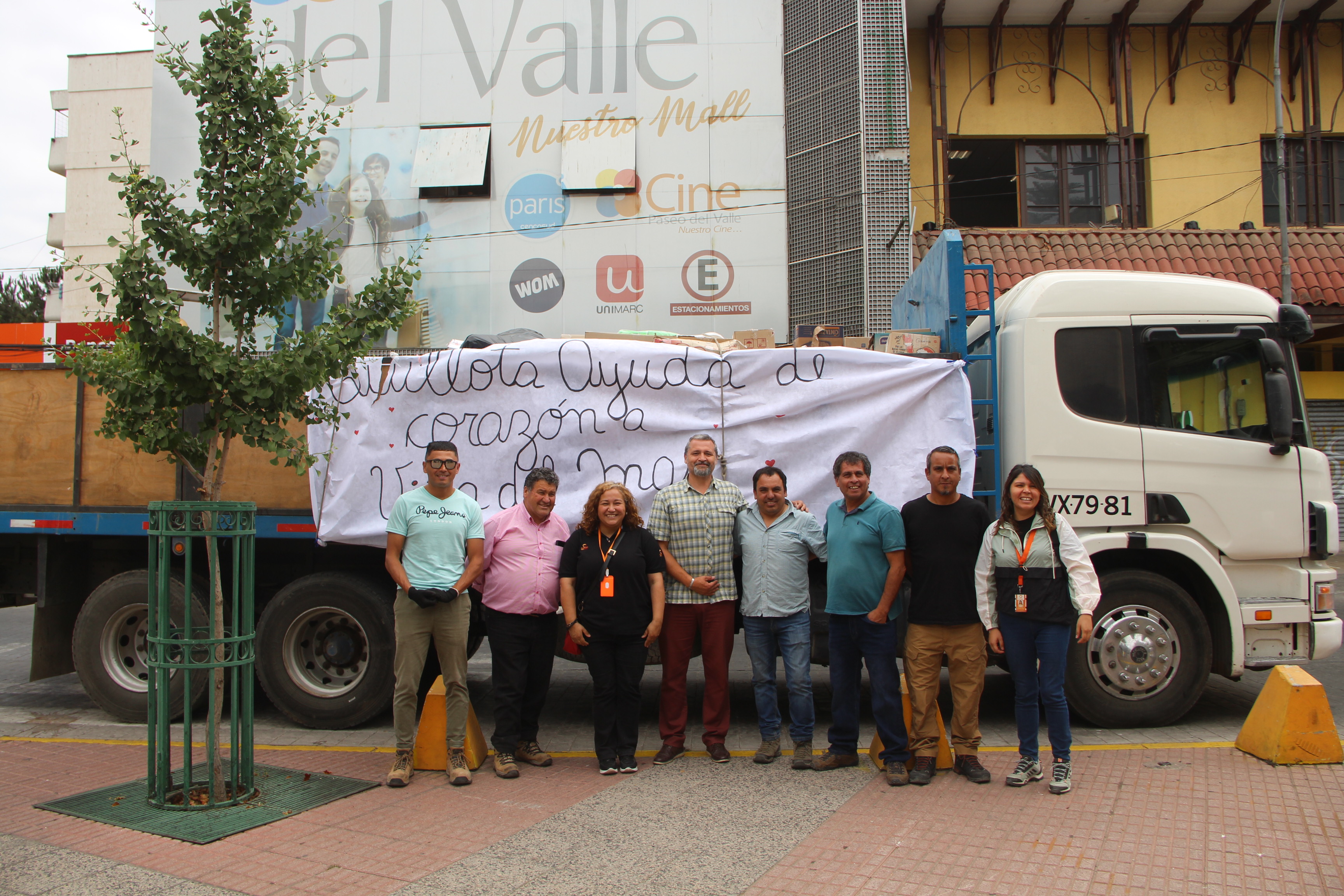 Quillota reunió 10 toneladas de ayuda para las  familias afectadas por el incendio de Viña del Mar