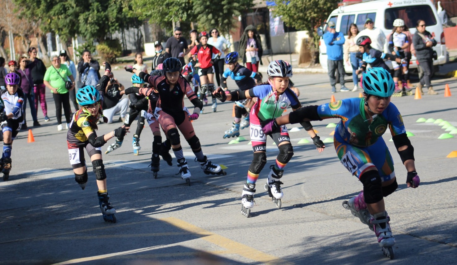 En Quillota se vivió toda la emoción y velocidad de la segunda fecha por la Liga Patín Carrera de Valparaíso.