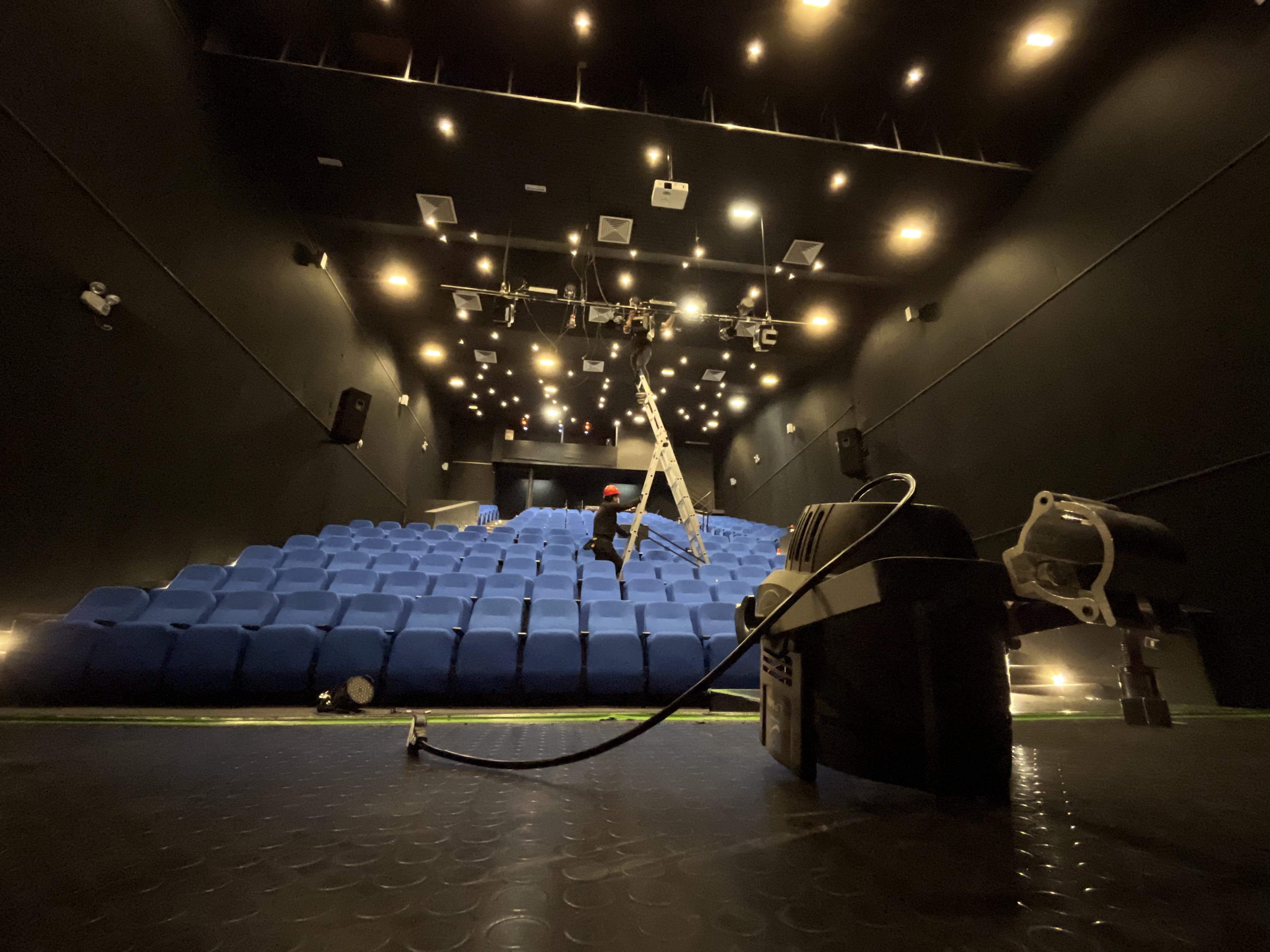 El Teatro del Centro Cultural se encuentra en mantenimiento