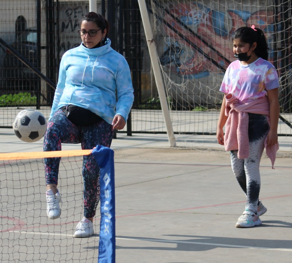 Actividades de promoción e intervención recreativa familiar en el barrio marcaron fin de semana en Quillota.