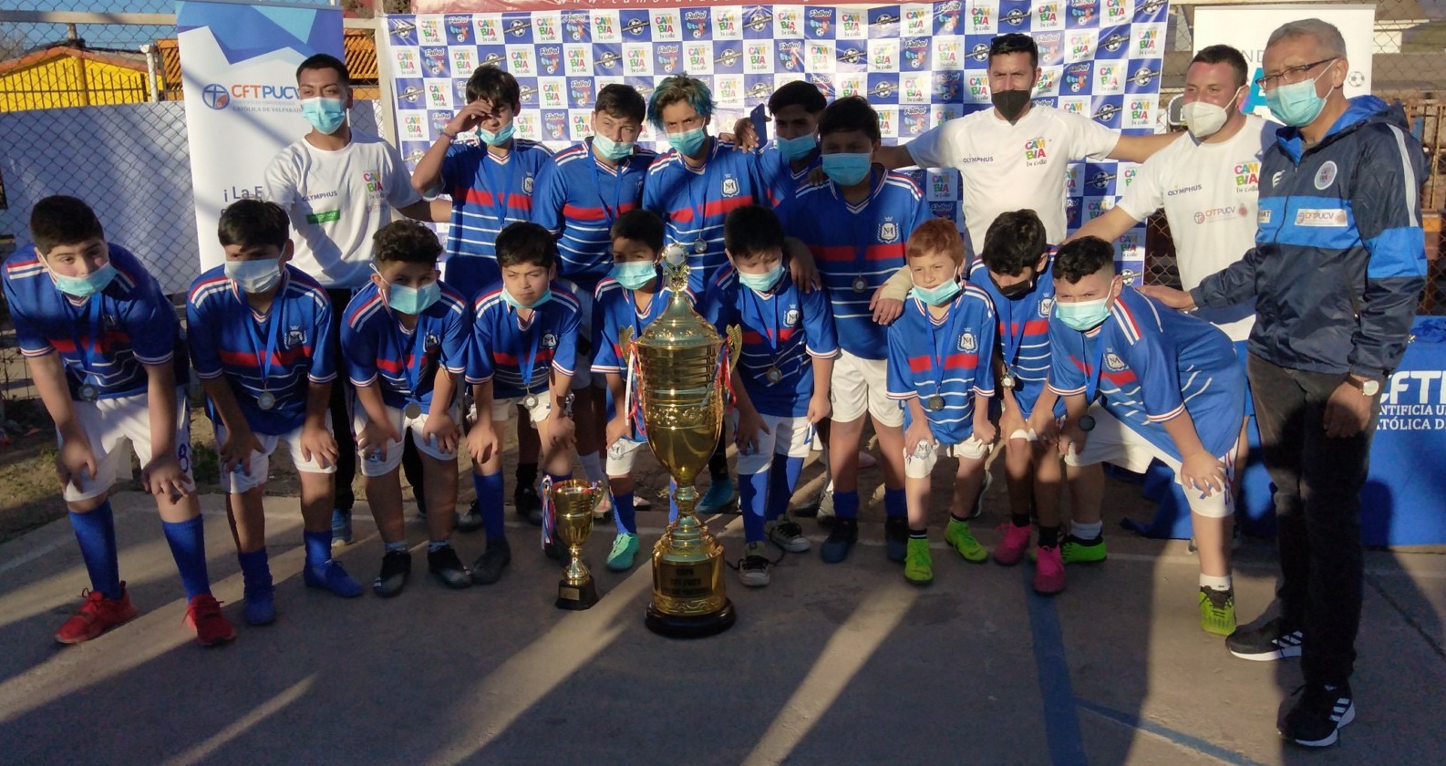 Todos ganaron en Primer Torneo Fútbol Partners en la Población Manuela Figueroa de Quillota.