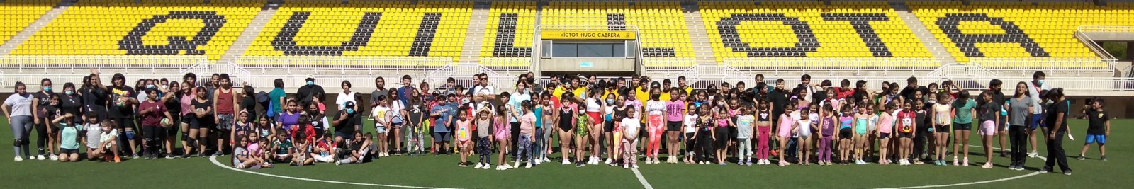 En el Estadio Lucio Fariña se terminaron talleres deportivos y de actividad física municipales 2021.