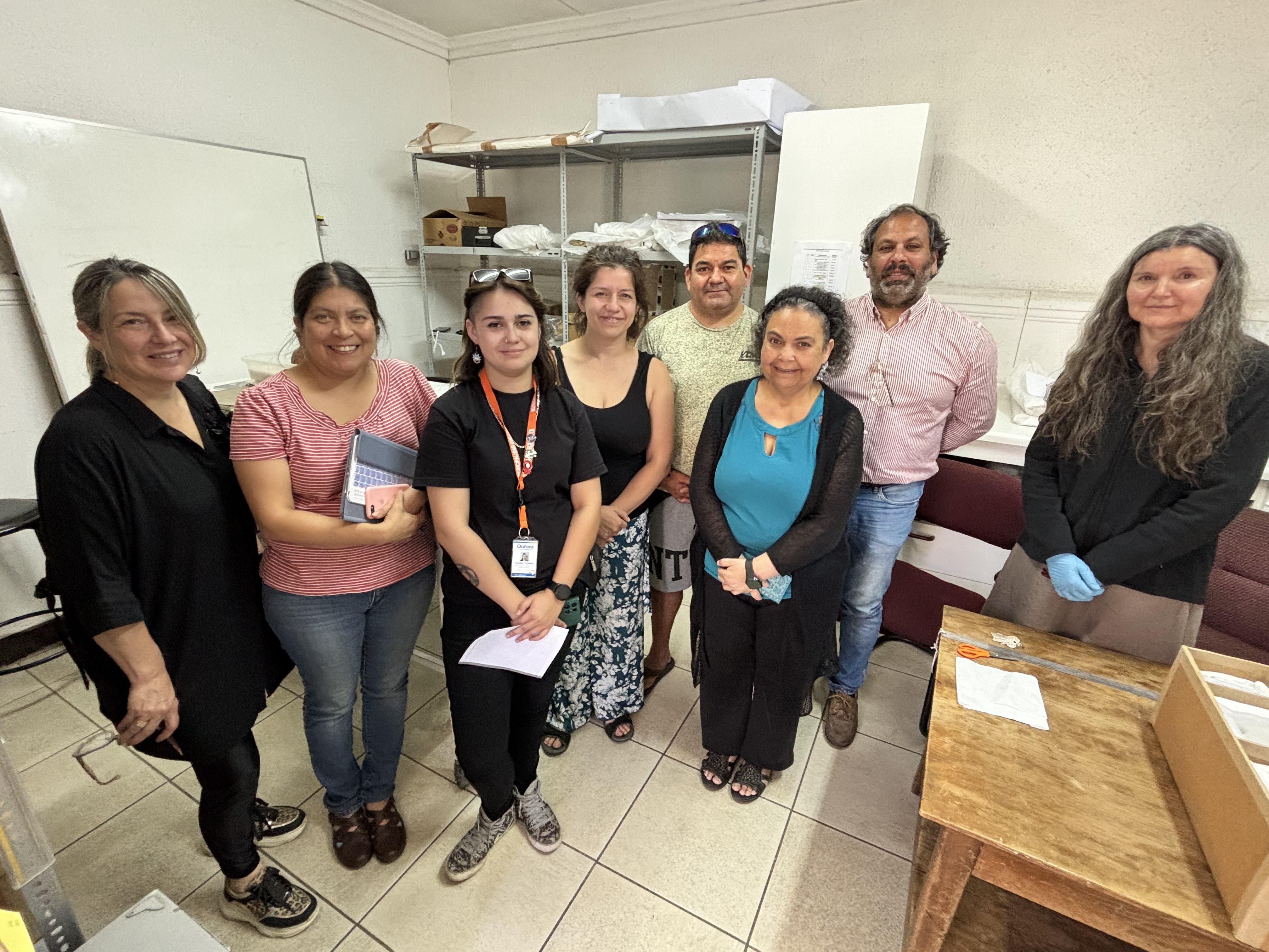 Arqueóloga realizó charla sobre estudio de las piezas del Museo a agentes culturales
