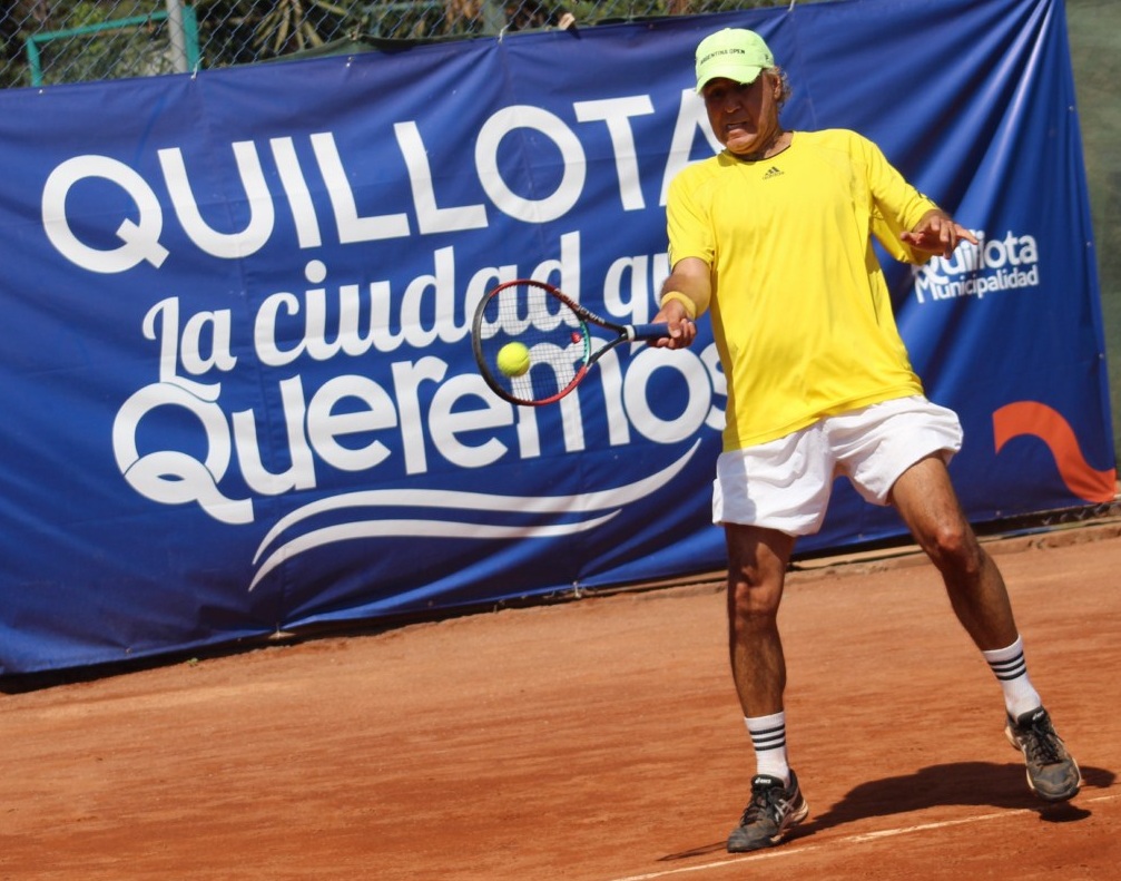 Jugadores chilenos dominaron segunda versión del Torneo Internacional de Tenis Senior en Quillota.