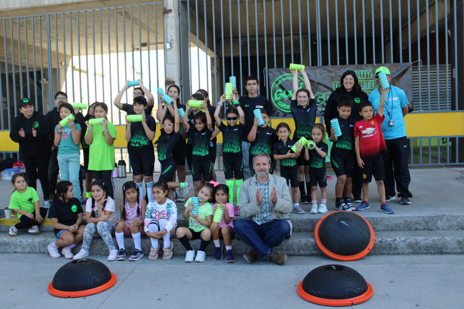 Club Patinaje GreenWheels recibió nueva implementación gracias a Presupuestos Participativos Deportivos.