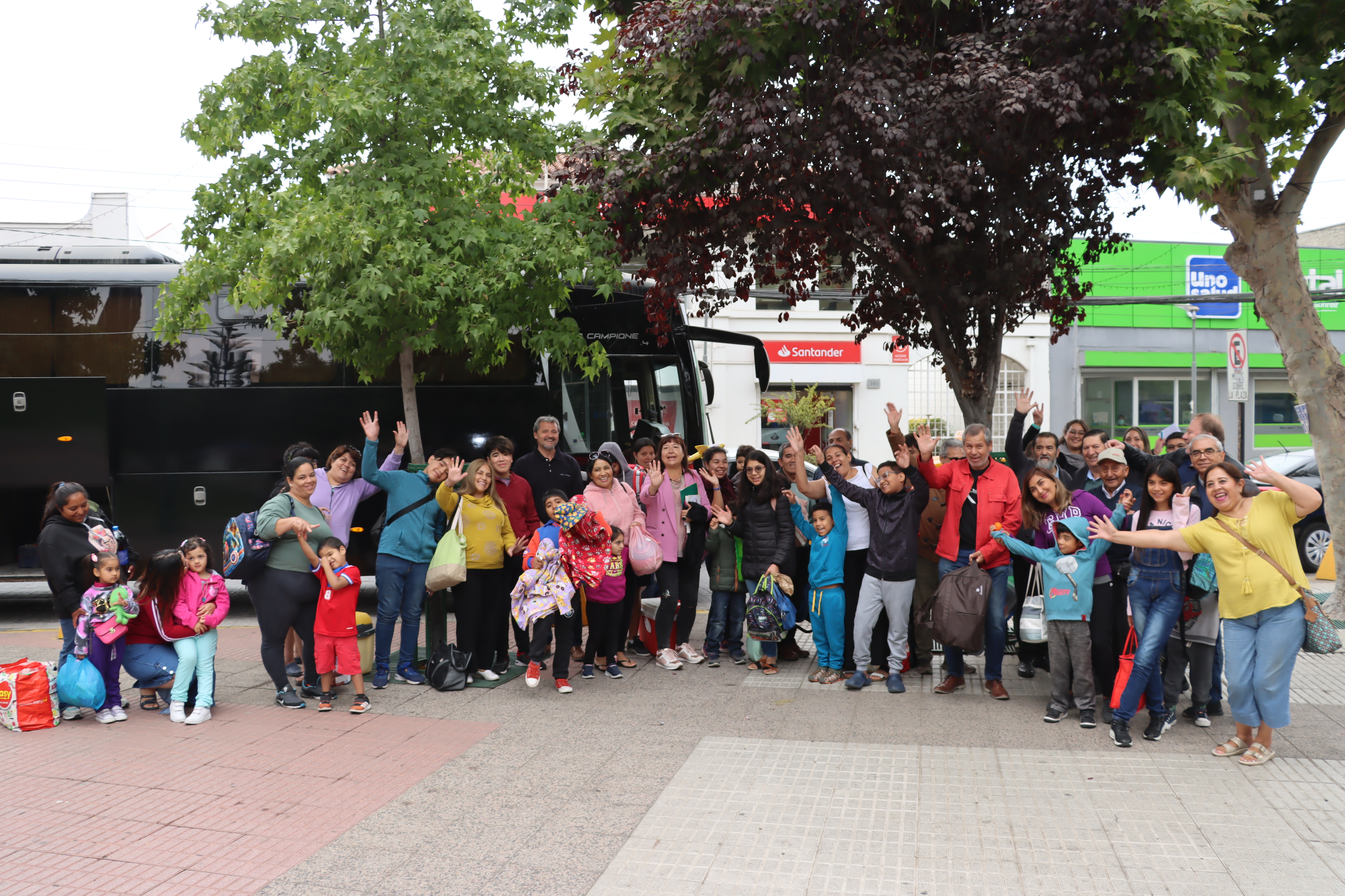 Niños del centro de rehabilitación municipal infantil despidieron el verano con un entretenido paseo