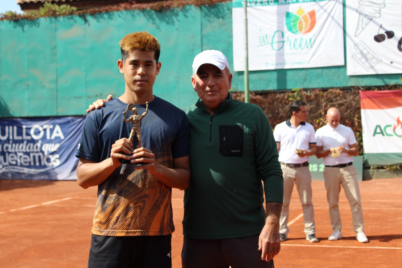 Japonés Kagichi Uchida es campeón del primer Torneo de Tenis M15 que se disputó en la ciudad de Quillota.