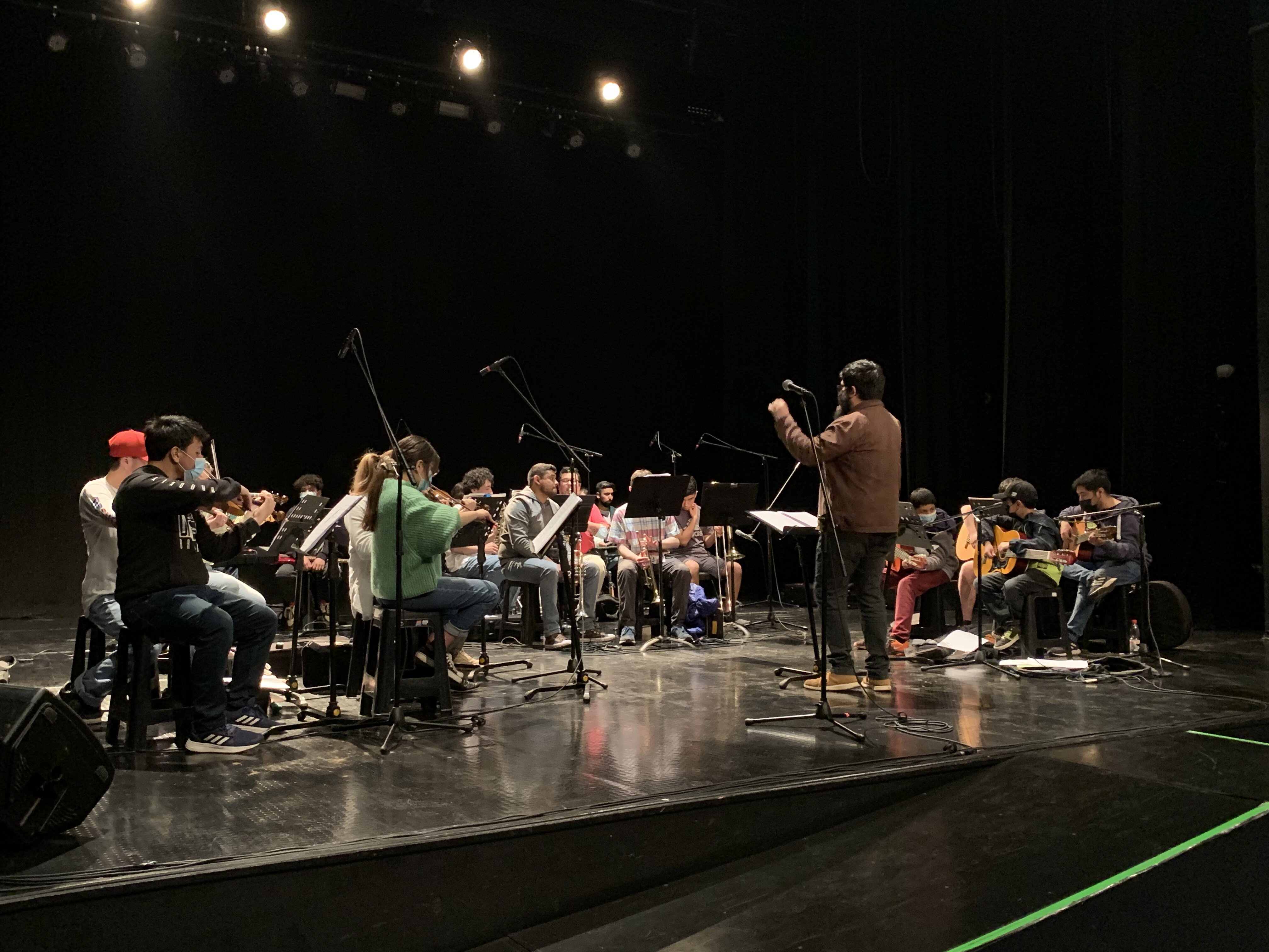 Orquesta Municipal realizó su primer ensayo abierto
