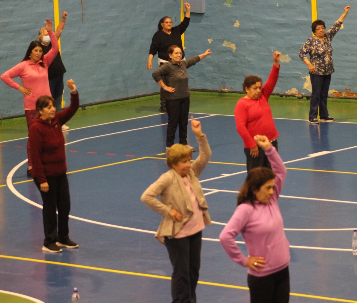 Dirección de Deportes de Quillota ya reactivó sus talleres de actividad física dirigidos a los adultos mayores.