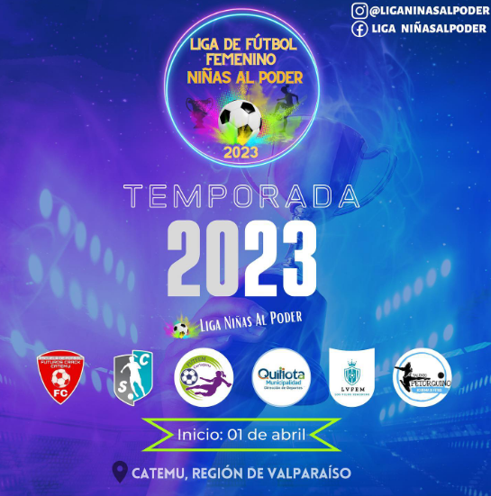 Taller Municipal Gratuito Fútbol Femenino competirá en segunda versión Liga Interregional “Niñas al Poder”
